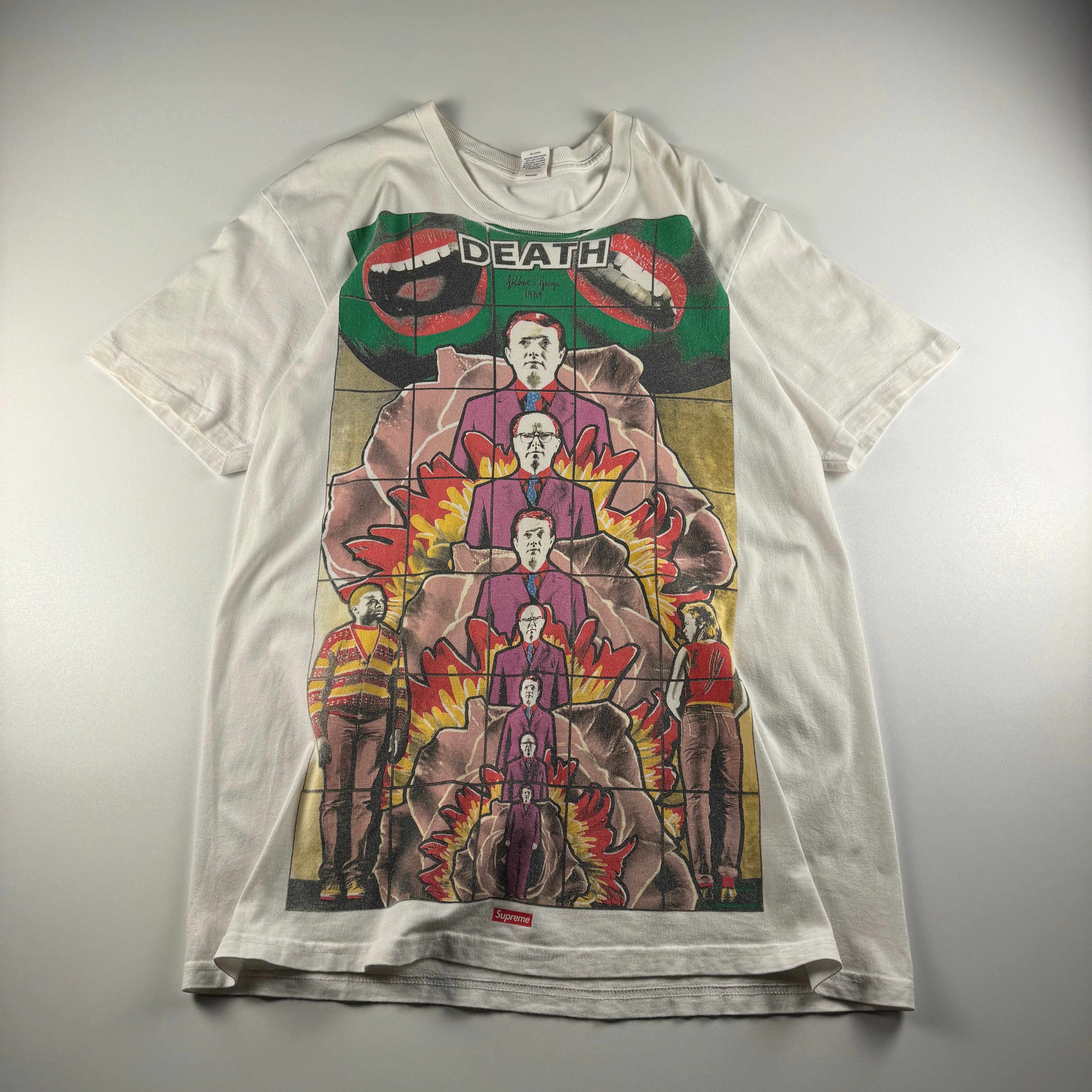 Supreme x Gilbert & George Life White Tee (L)