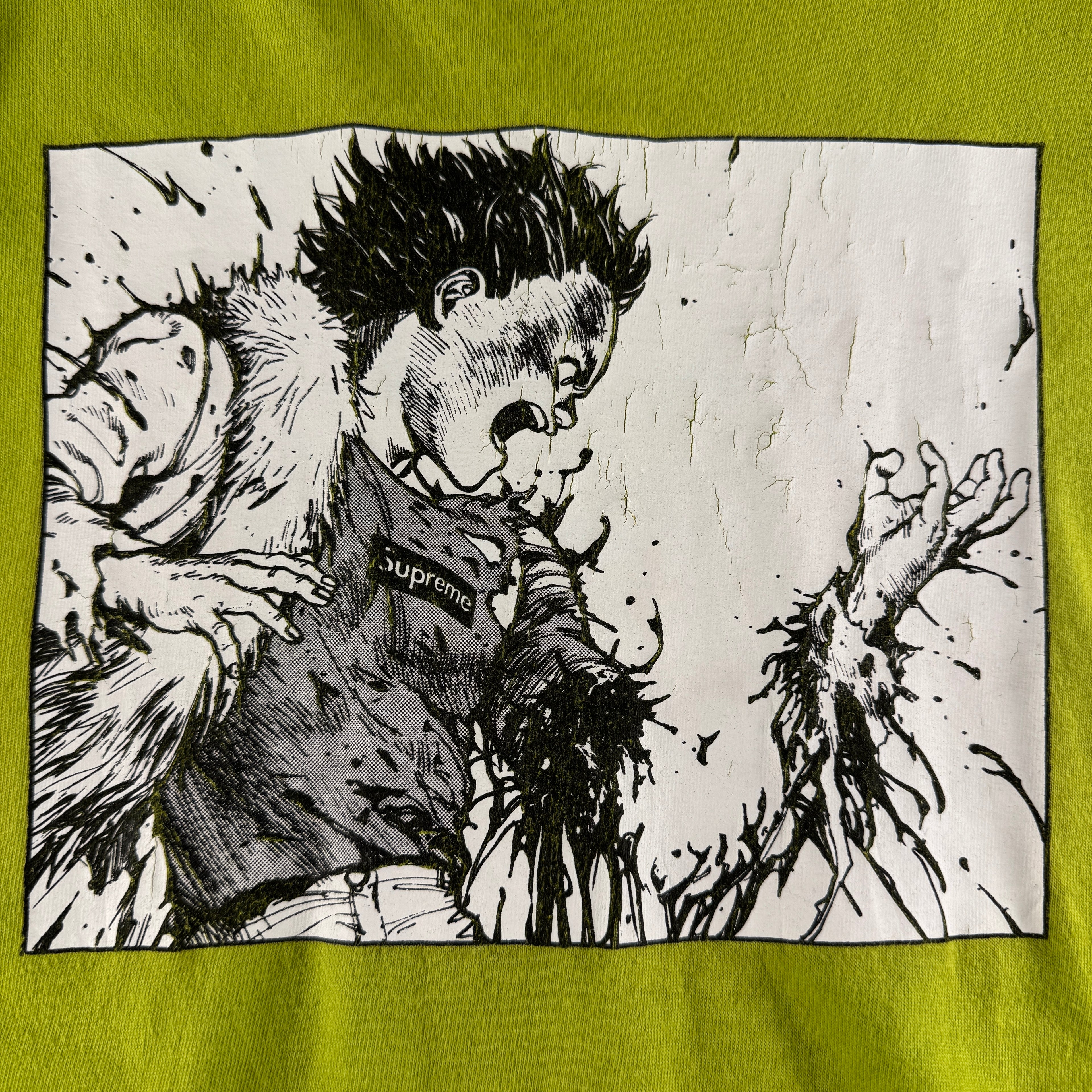 Supreme x Akira Arm Lime Green Tee (M)