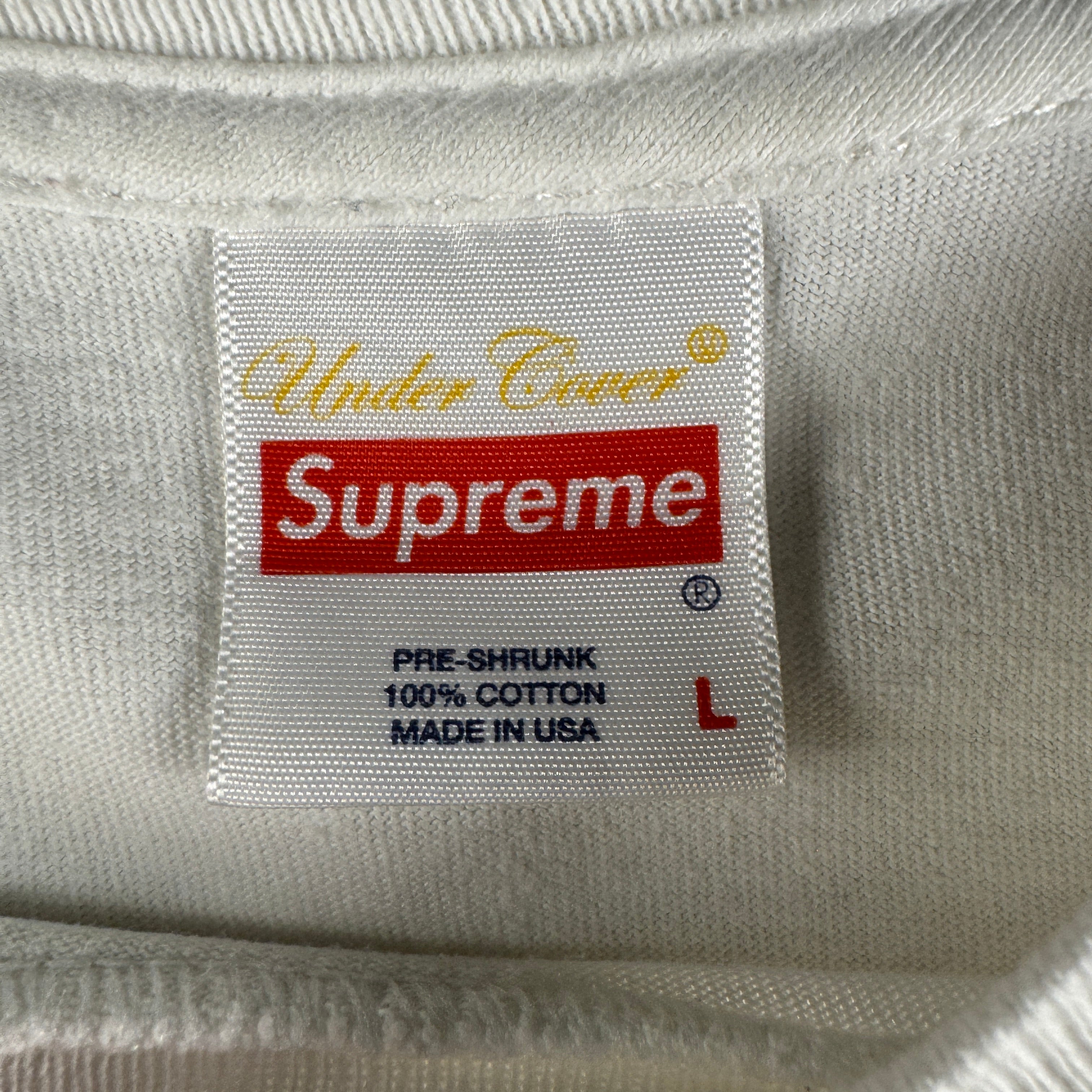 Supreme x Undercover x Public Enemy White Tee (L)