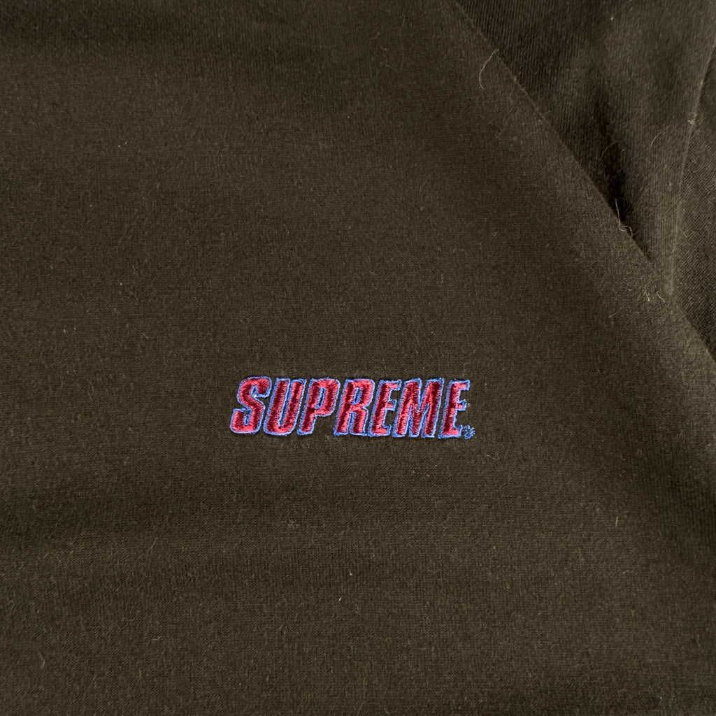 Supreme Split Rib S/S Top Black Tee (M)