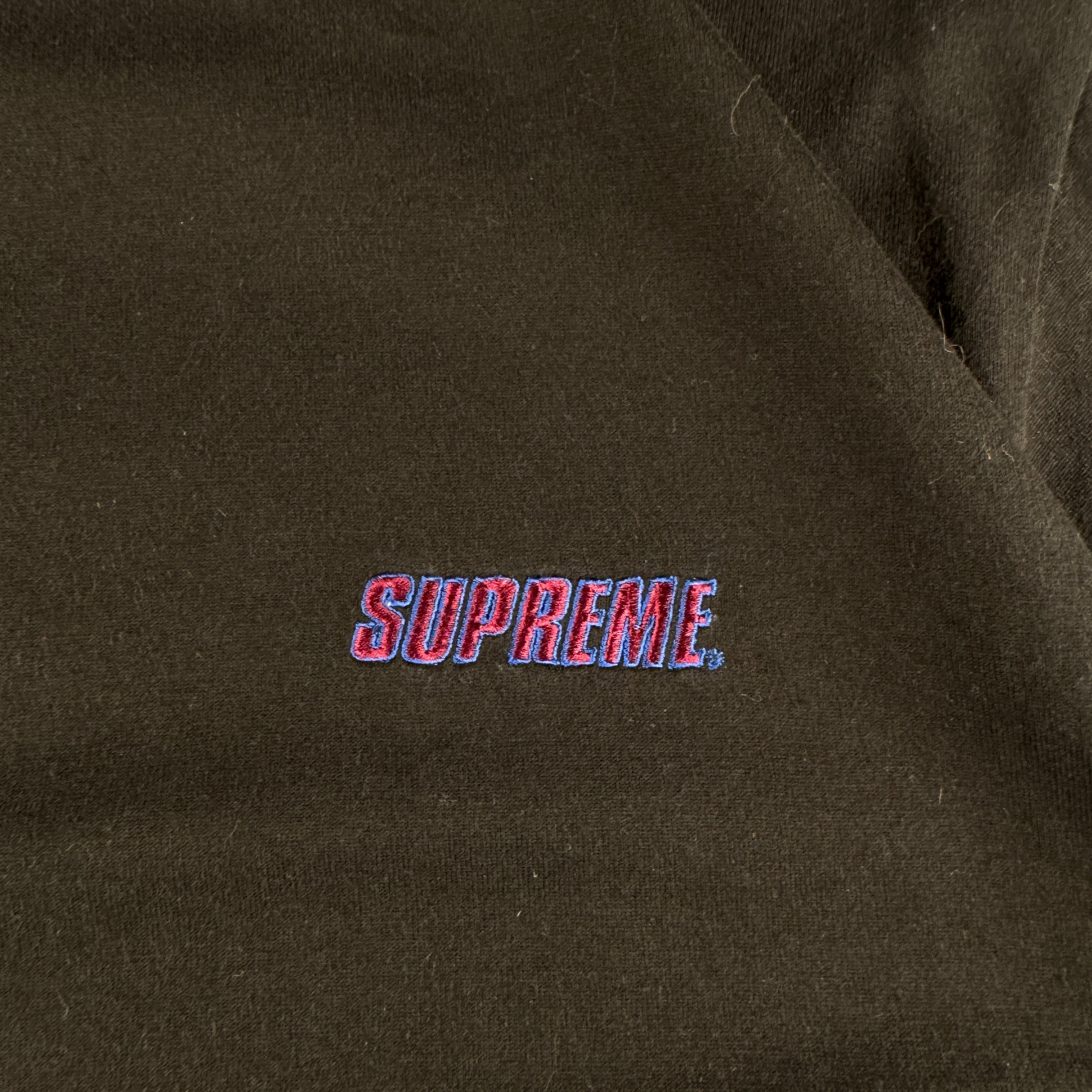 Supreme Split Rib S/S Top Black Tee (M)