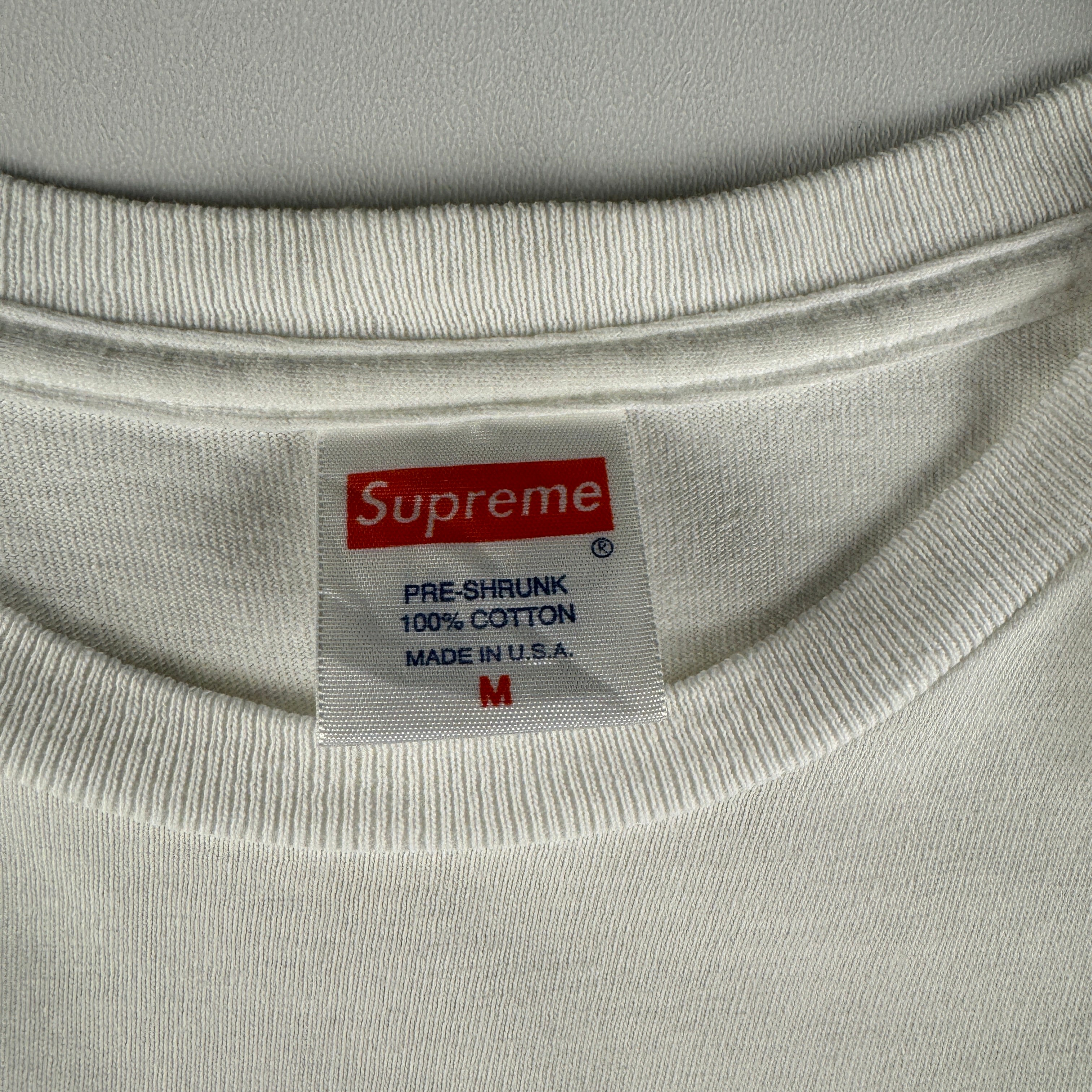 Supreme Invincible Armour White Tee (M)