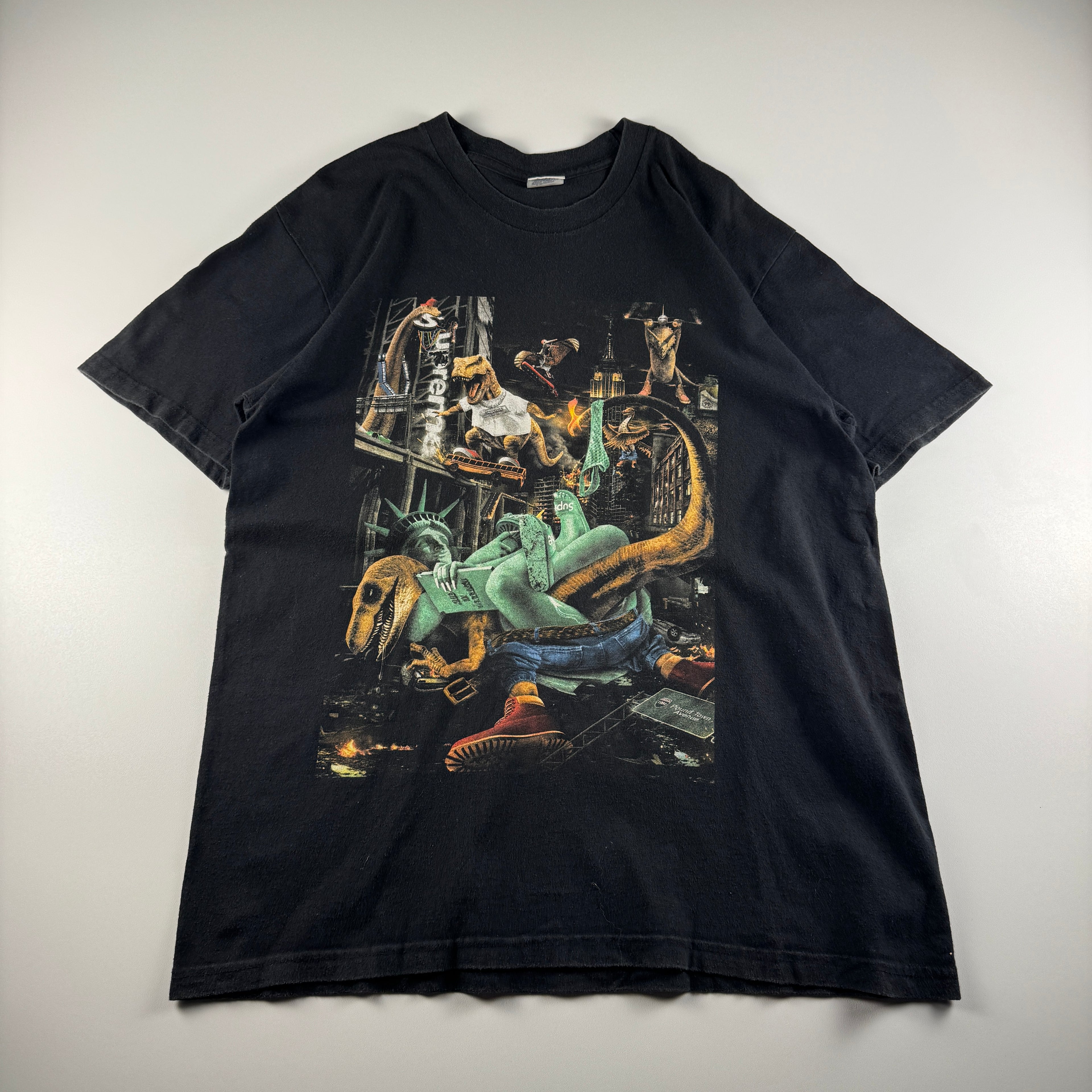 Supreme T-rex Black Tee (M)