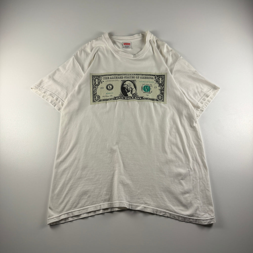 Supreme Dollar White Tee (M)