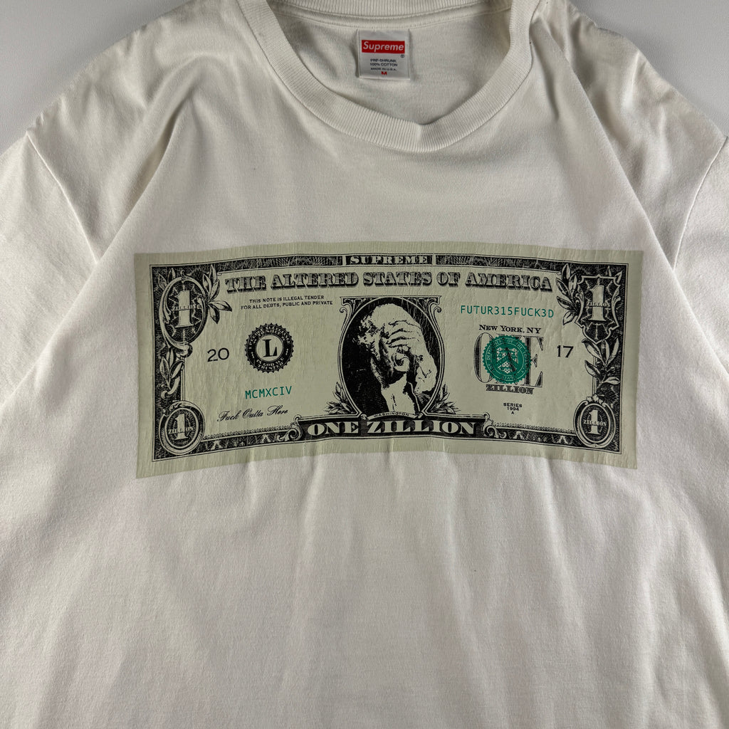 Supreme Dollar White Tee (M)