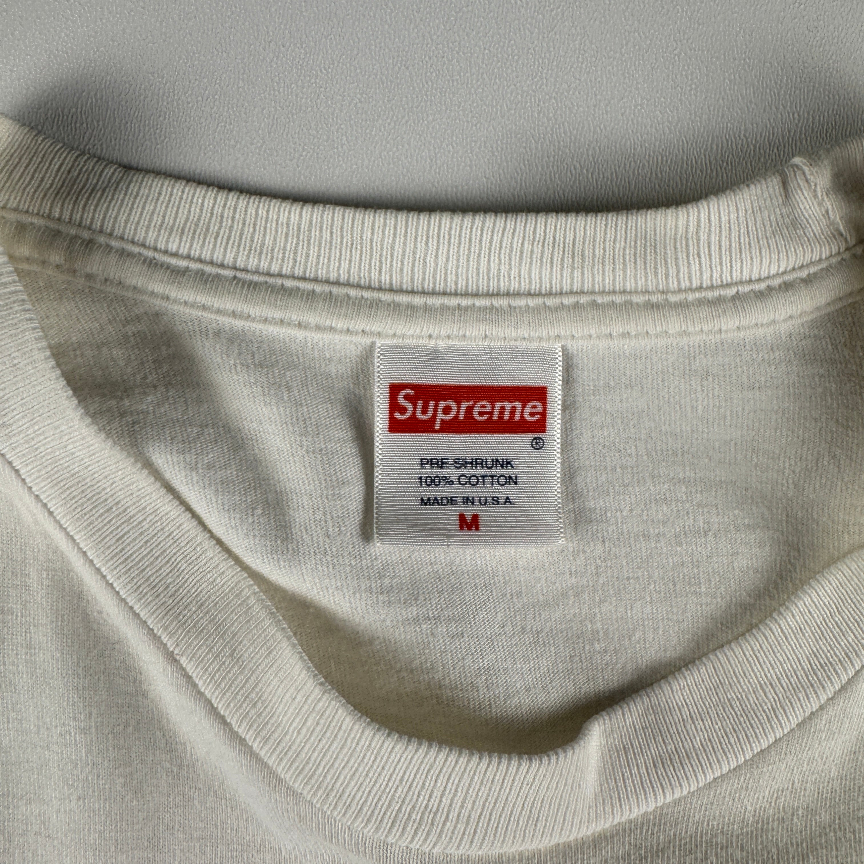 Supreme Dollar White Tee (M)