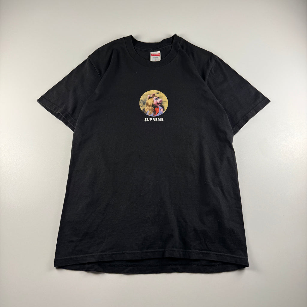 Supreme Miss Piggy Black Tee (S)