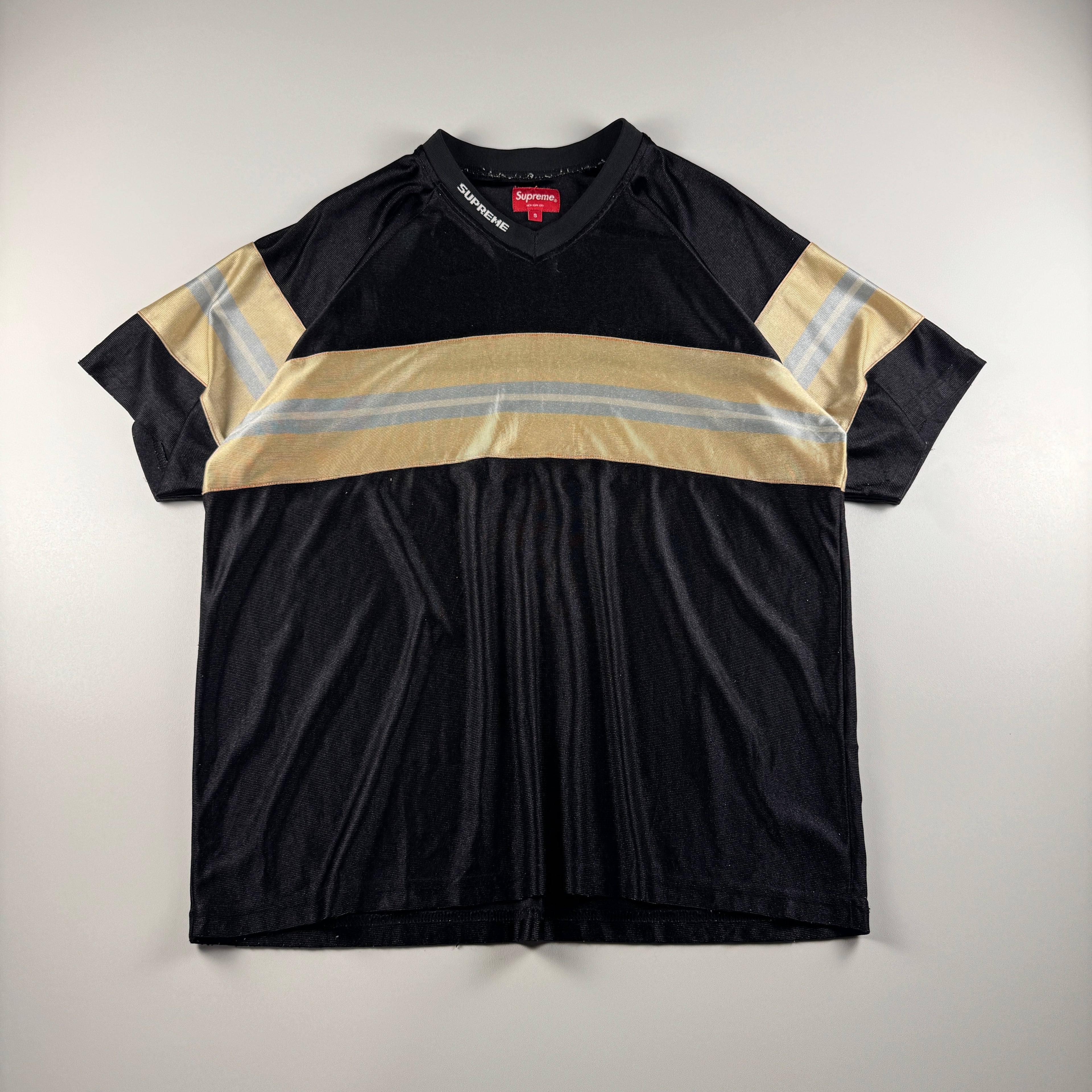 Supreme Dazzle Chest Stripe S/S Tee (S)