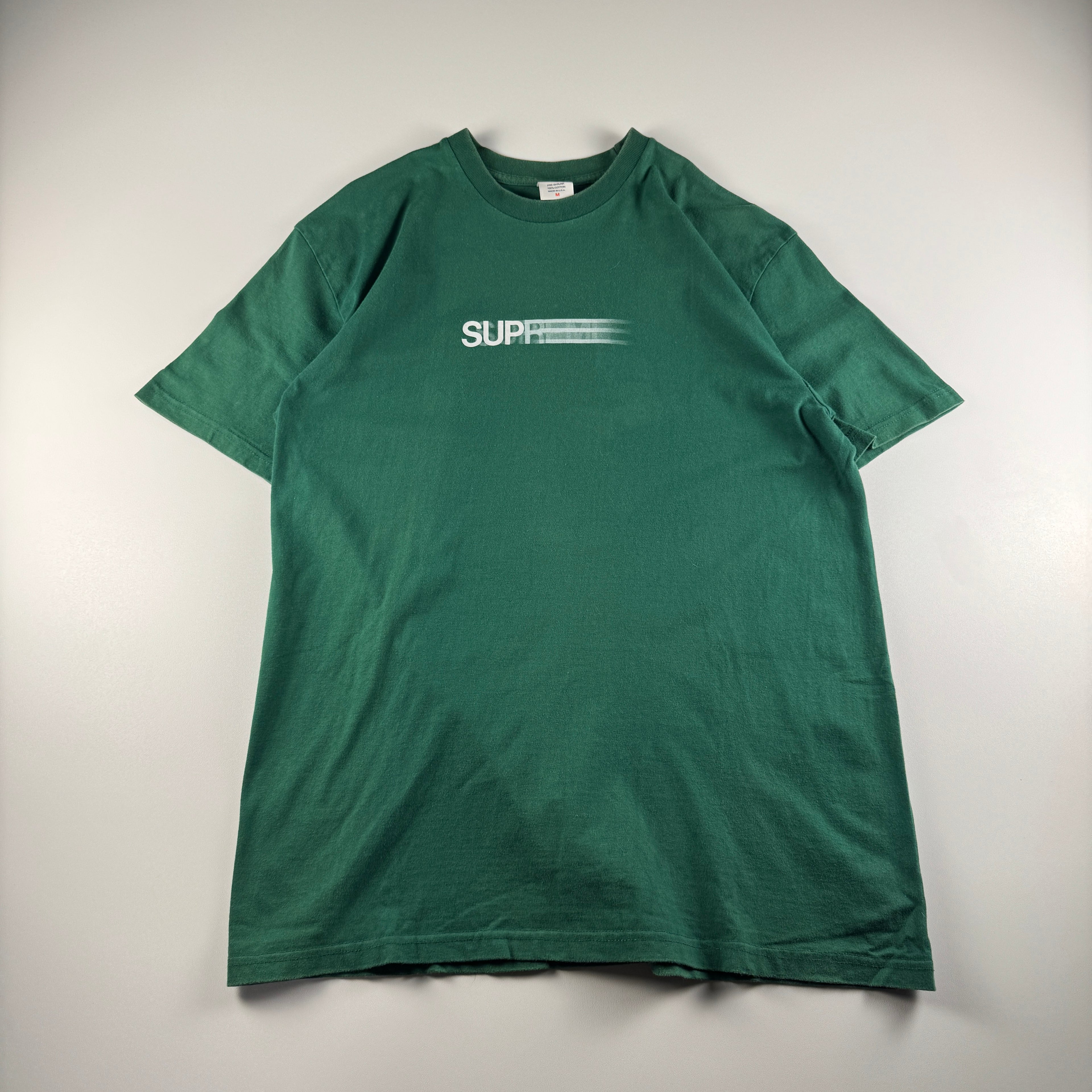 Supreme Motion Logo Green Tee (M)