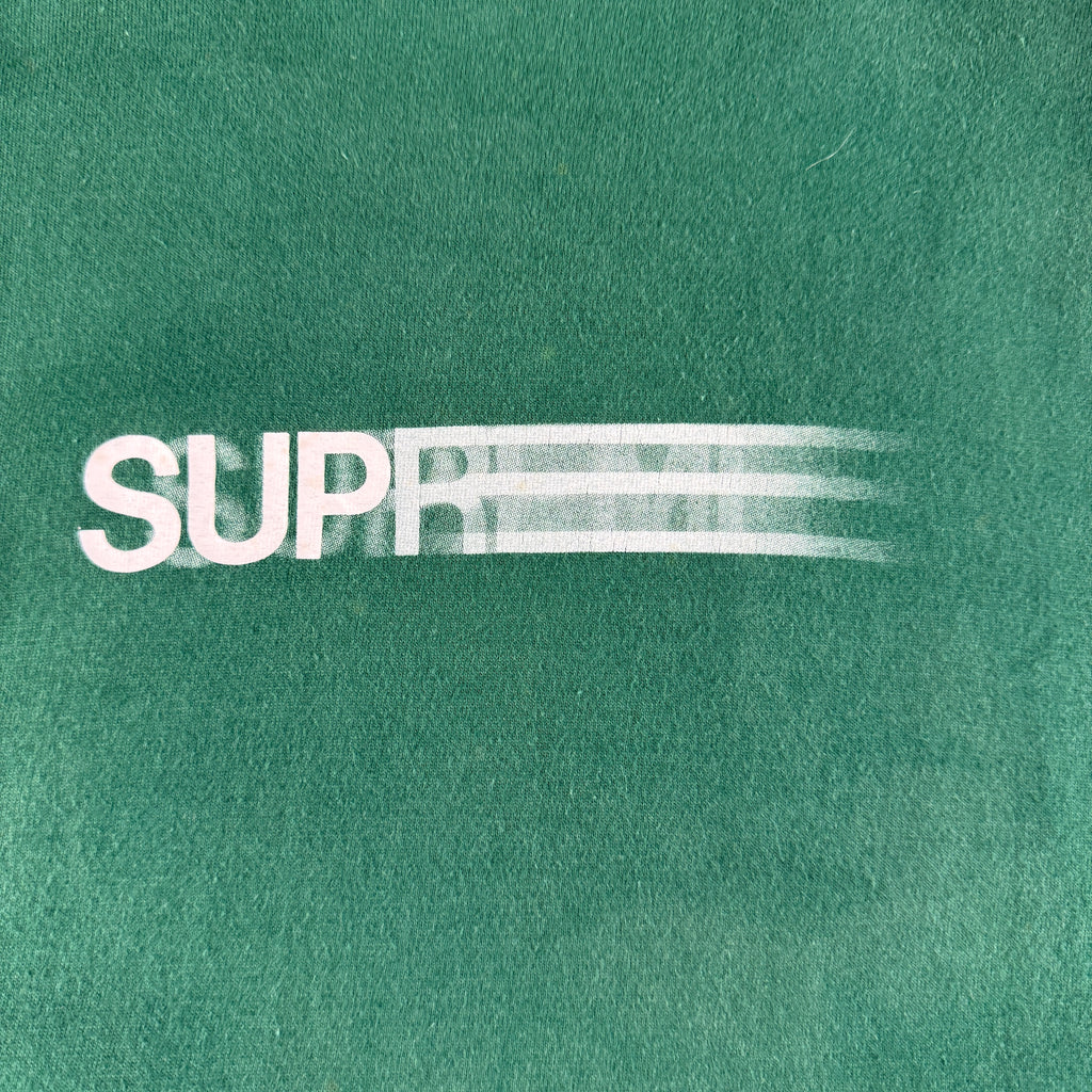 Supreme Motion Logo Green Tee (M)