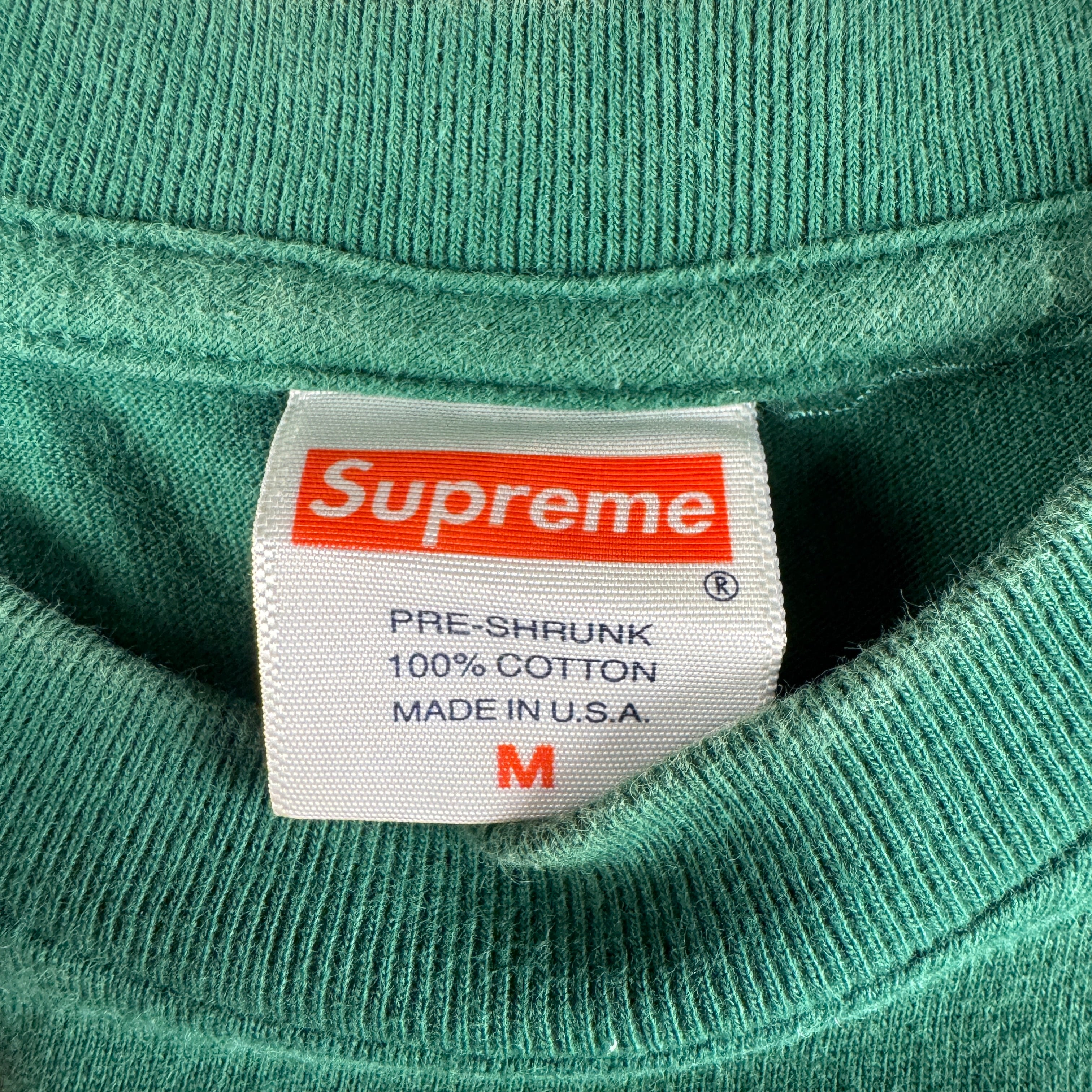 Supreme Motion Logo Green Tee (M)