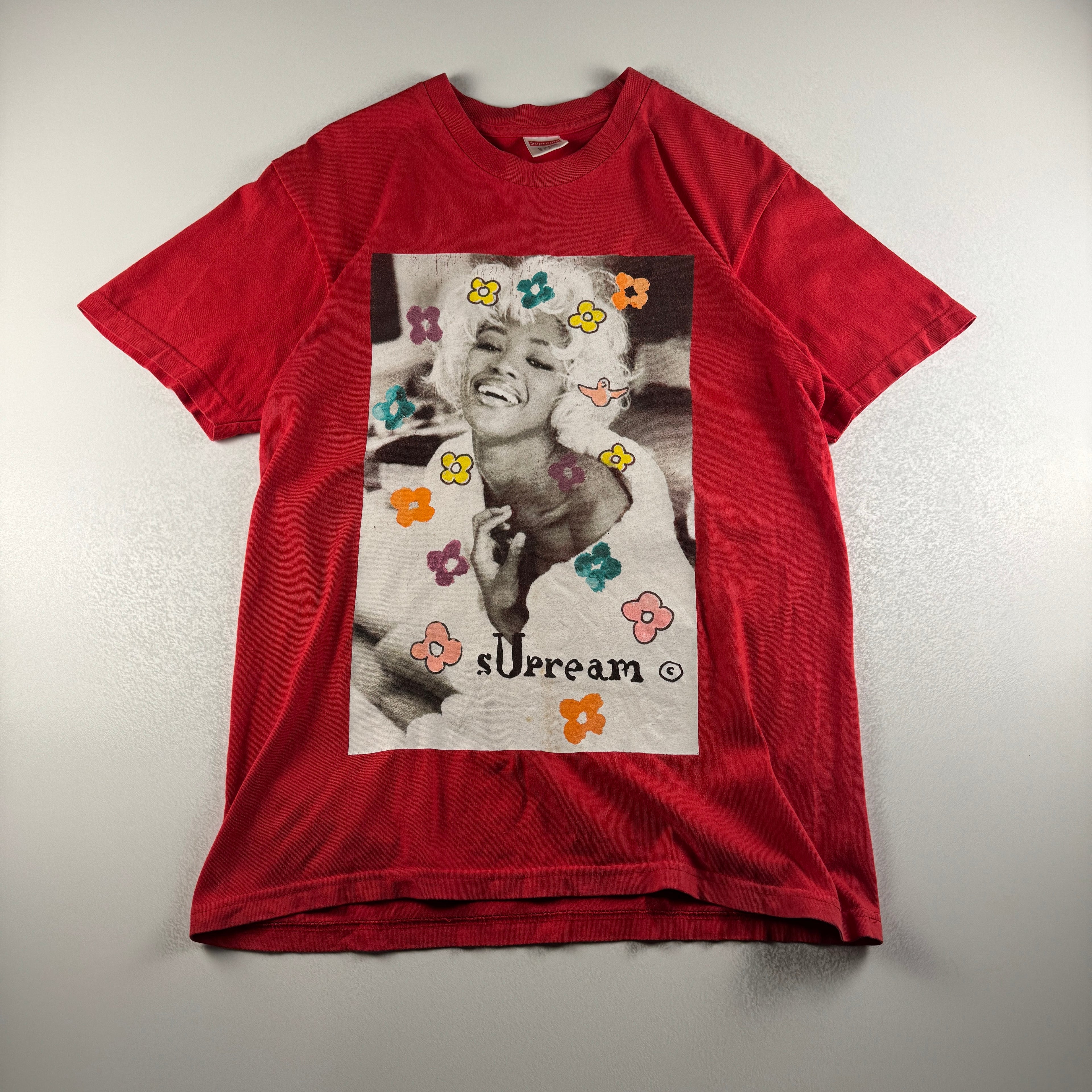 Supreme Naomi Campbell Red Tee (S)