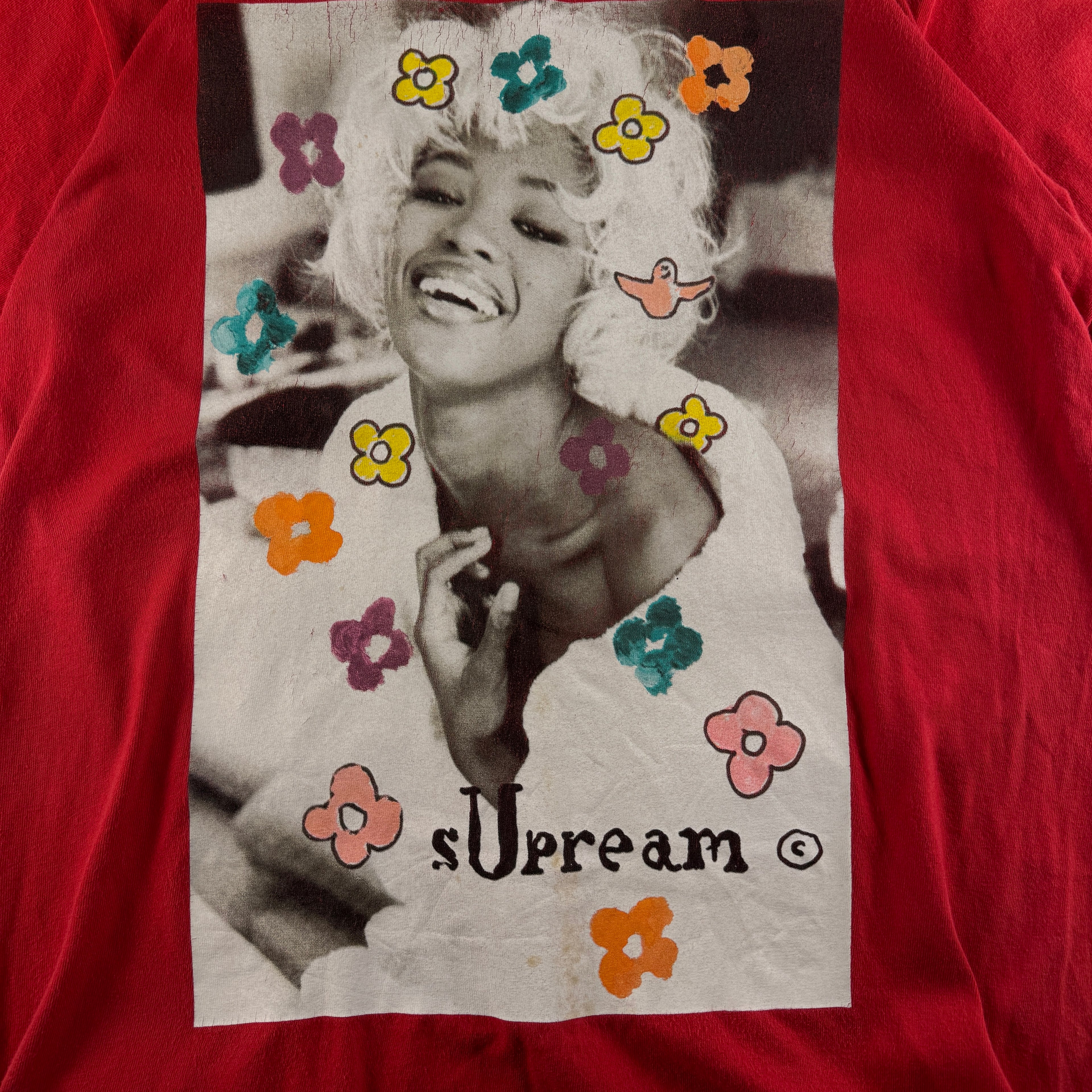 Supreme Naomi Campbell Red Tee (S)