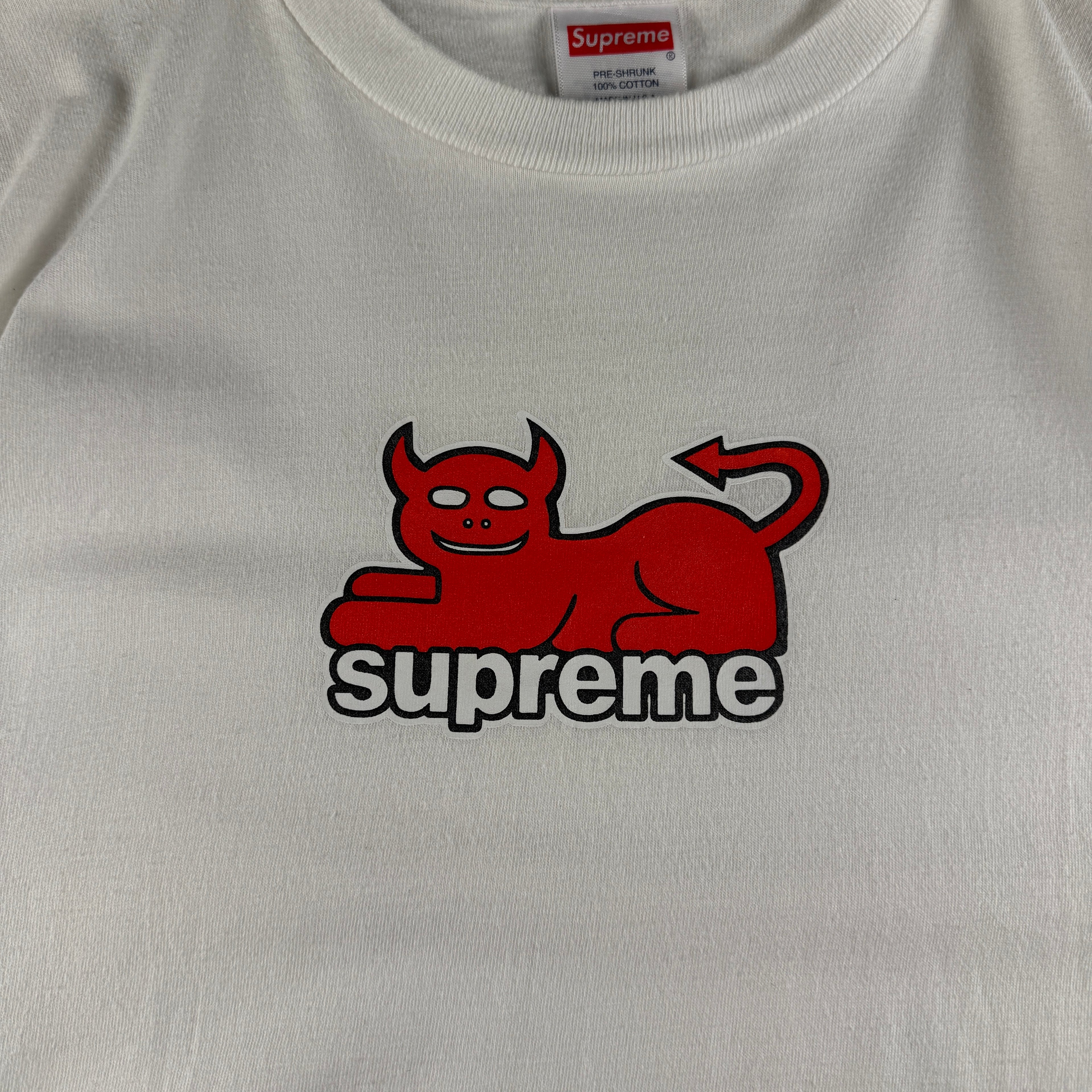 Supreme Toy Machine White Tee (M)