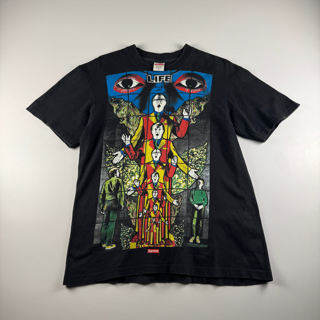 Supreme x Gilbert & George Life Black Tee (S)