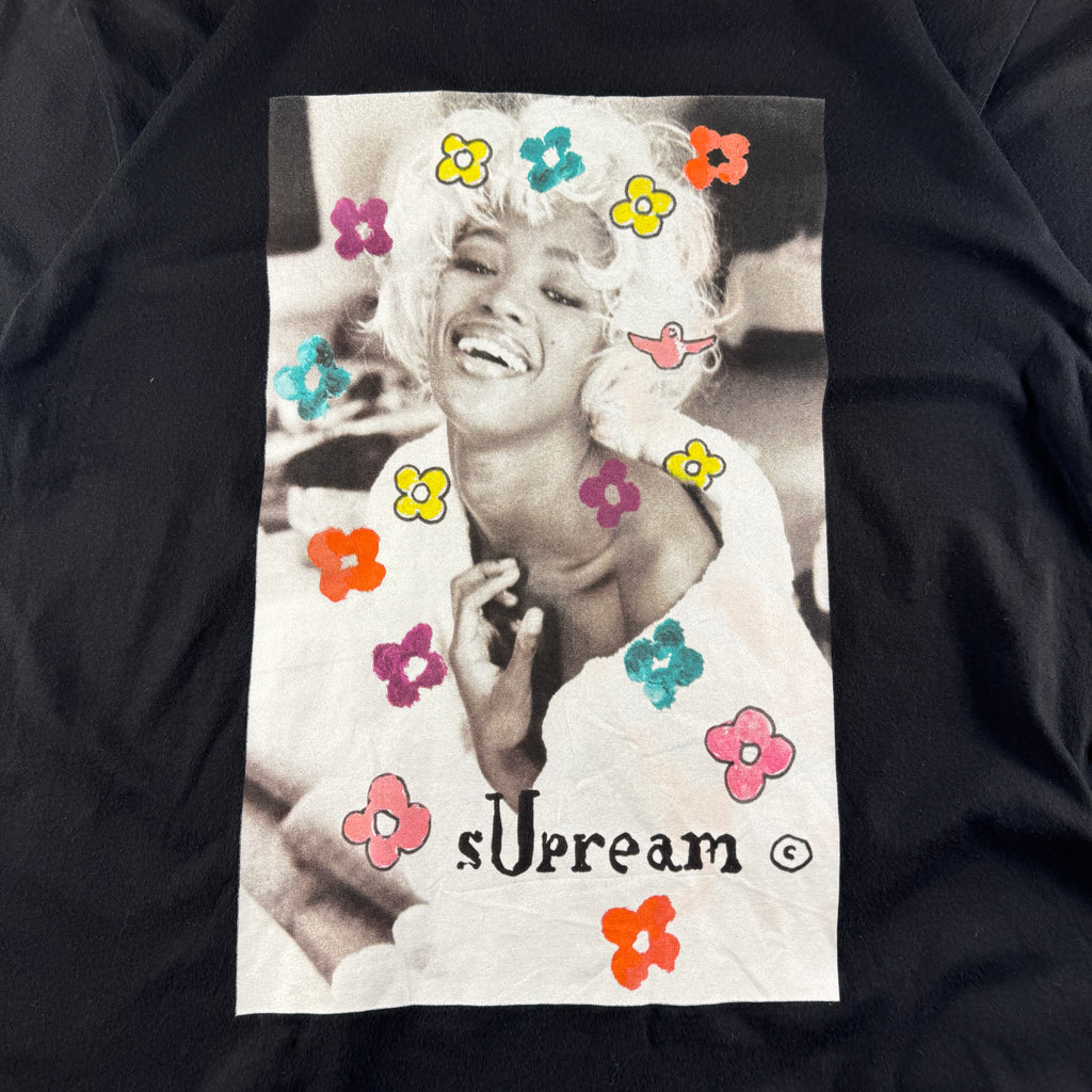 Supreme Naomi Campbell Black Tee (L)