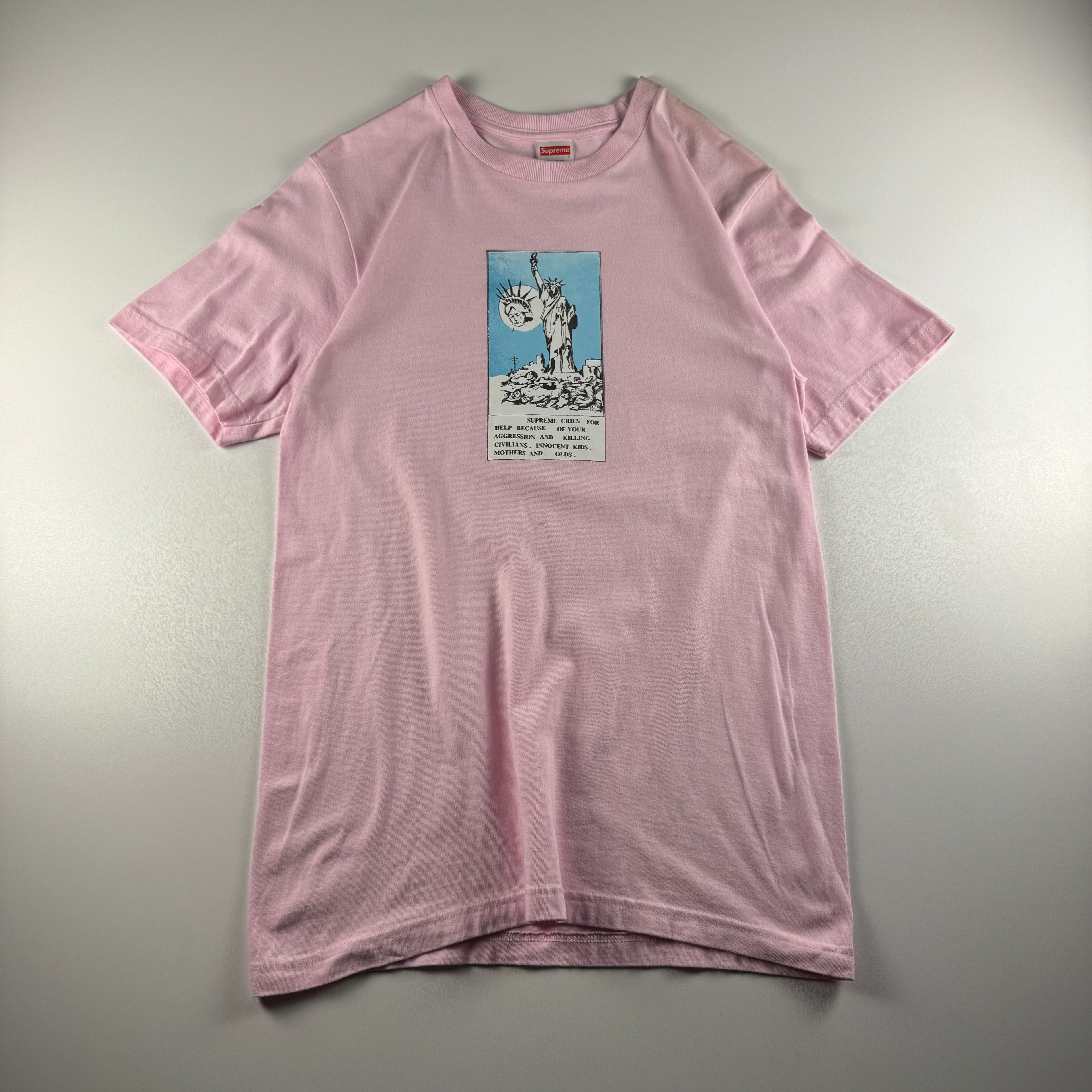 Supreme Liberty Pink Tee (S)