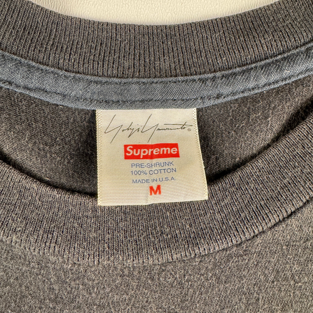Supreme x Yohji Yamamoto Game Over Black Tee (M)
