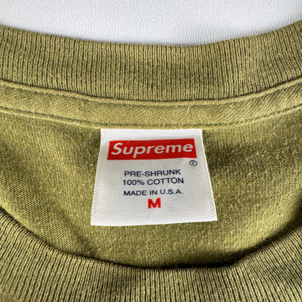 Supreme Still Life Olive Green Tee (M)