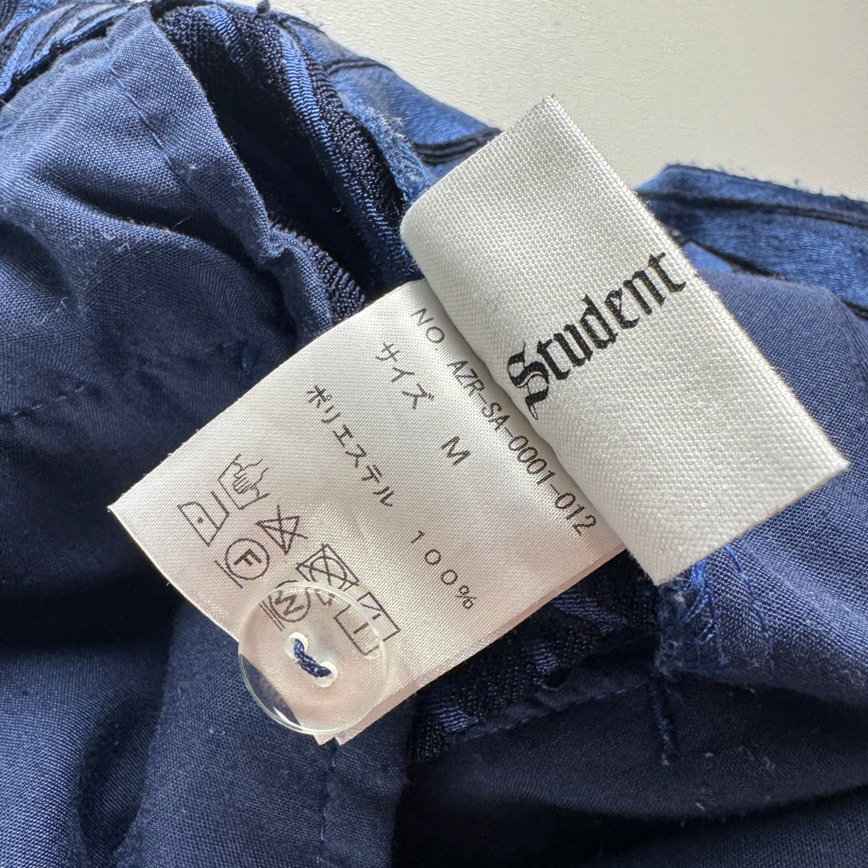 Student Apathy Zebra Blue Pants (M)