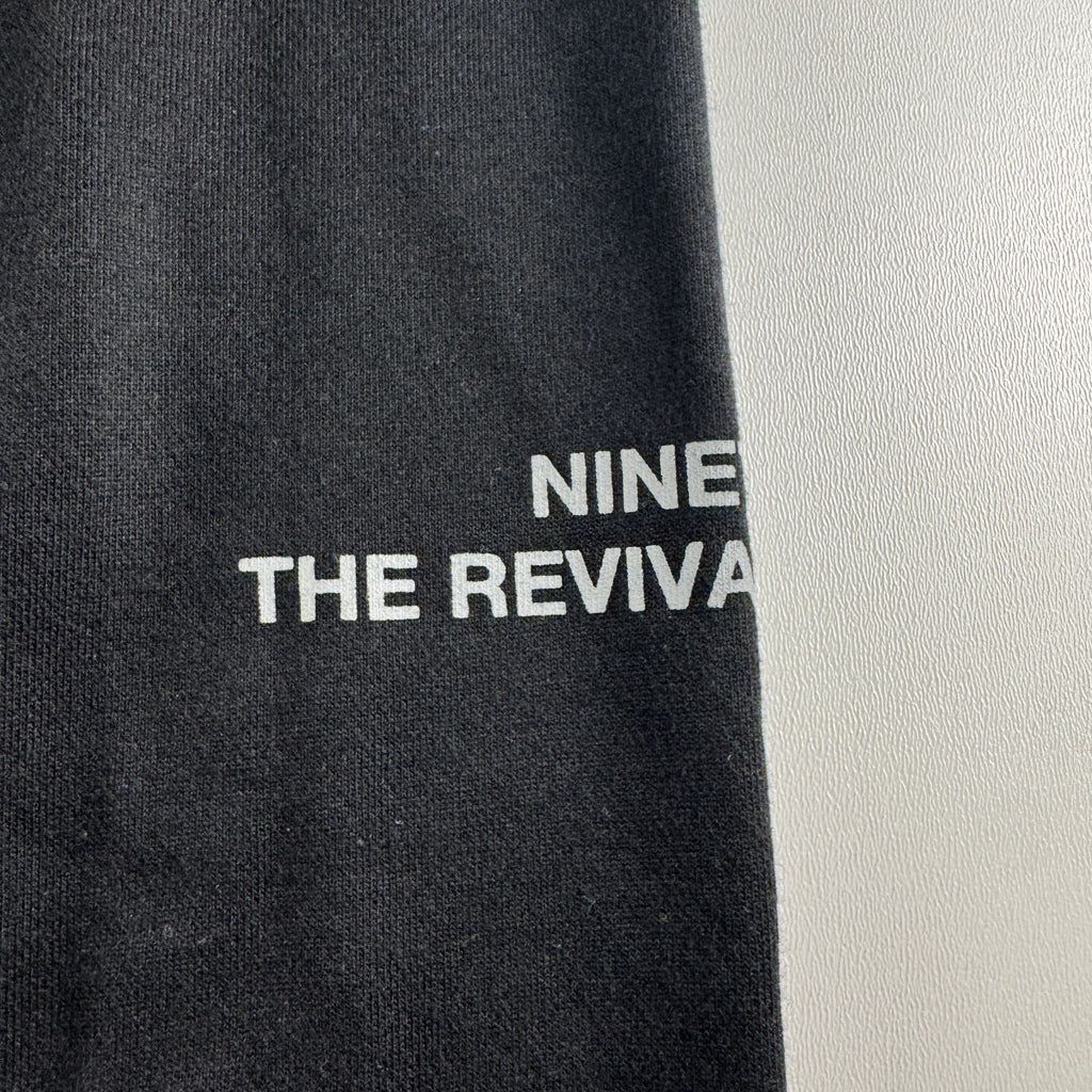 9090 Logo Black Sweat Pants (M)