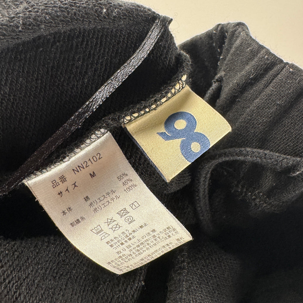 9090 Logo Black Sweat Pants (M)