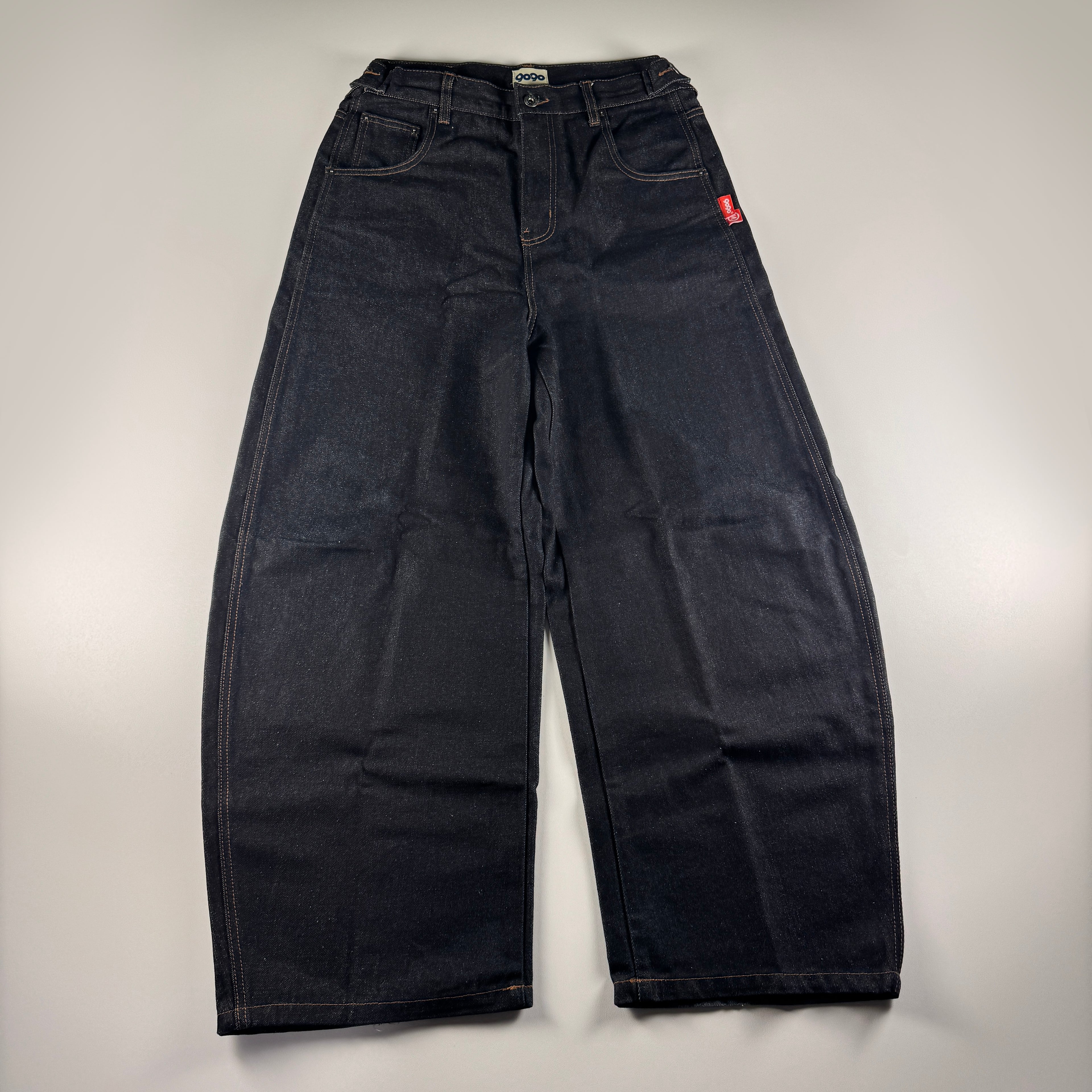 9090 Bone Denim Blue Pants (M)