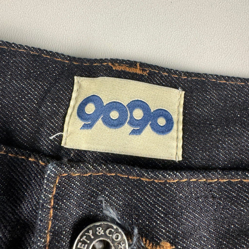 9090 Bone Denim Blue Pants (M)