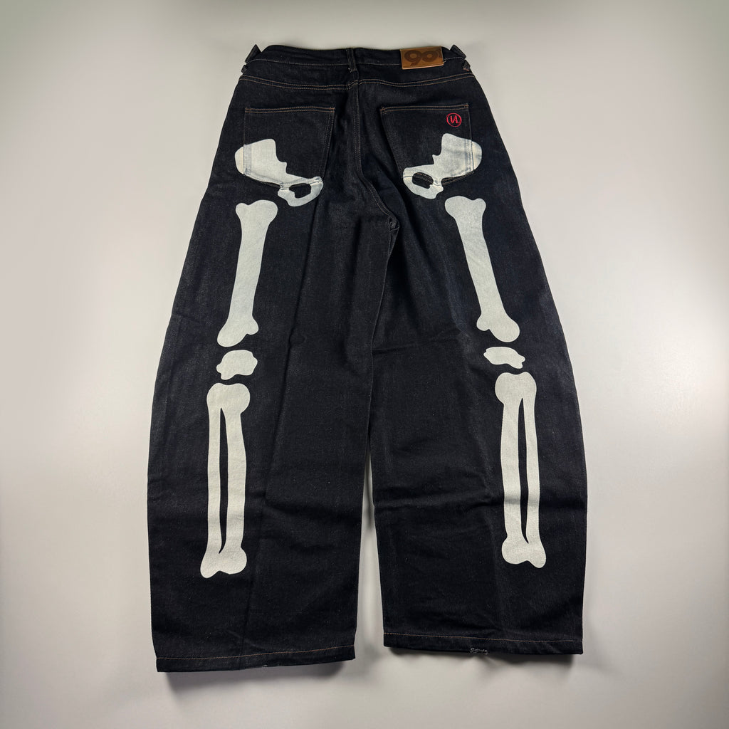 9090 Bone Denim Blue Pants (M)
