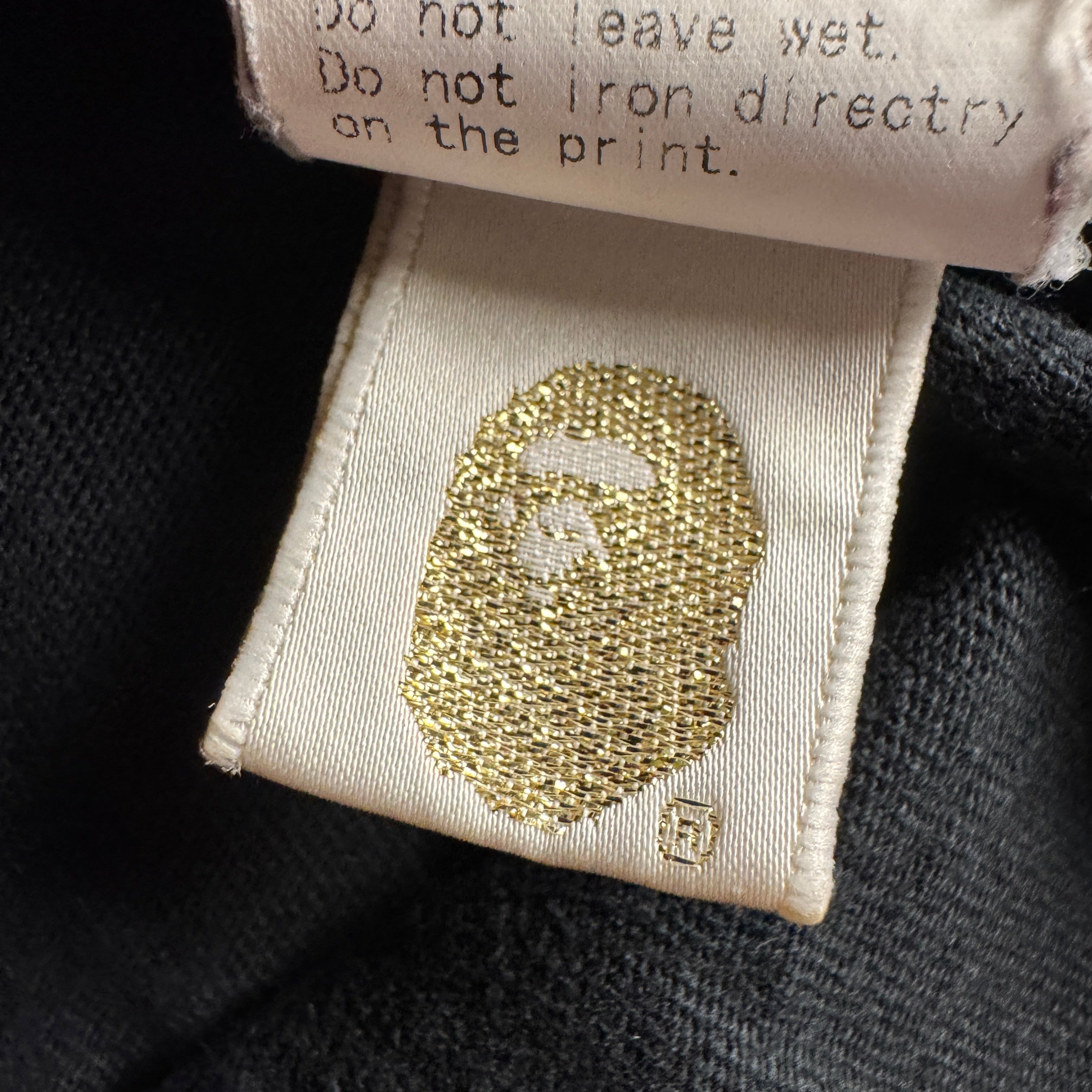 BAPE Bone Milo 2009 Black Tee (S)