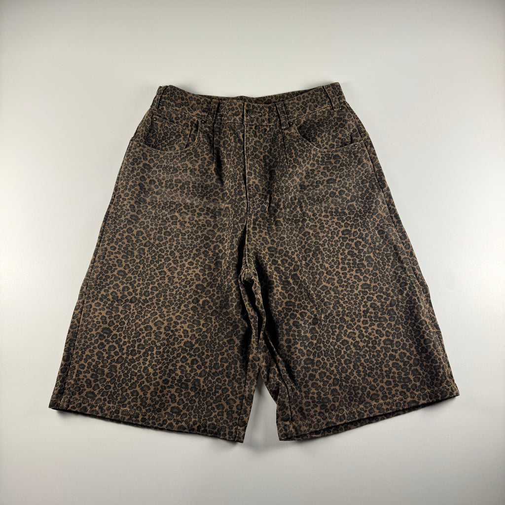 Younger Song Leopard Baggy Short (M)