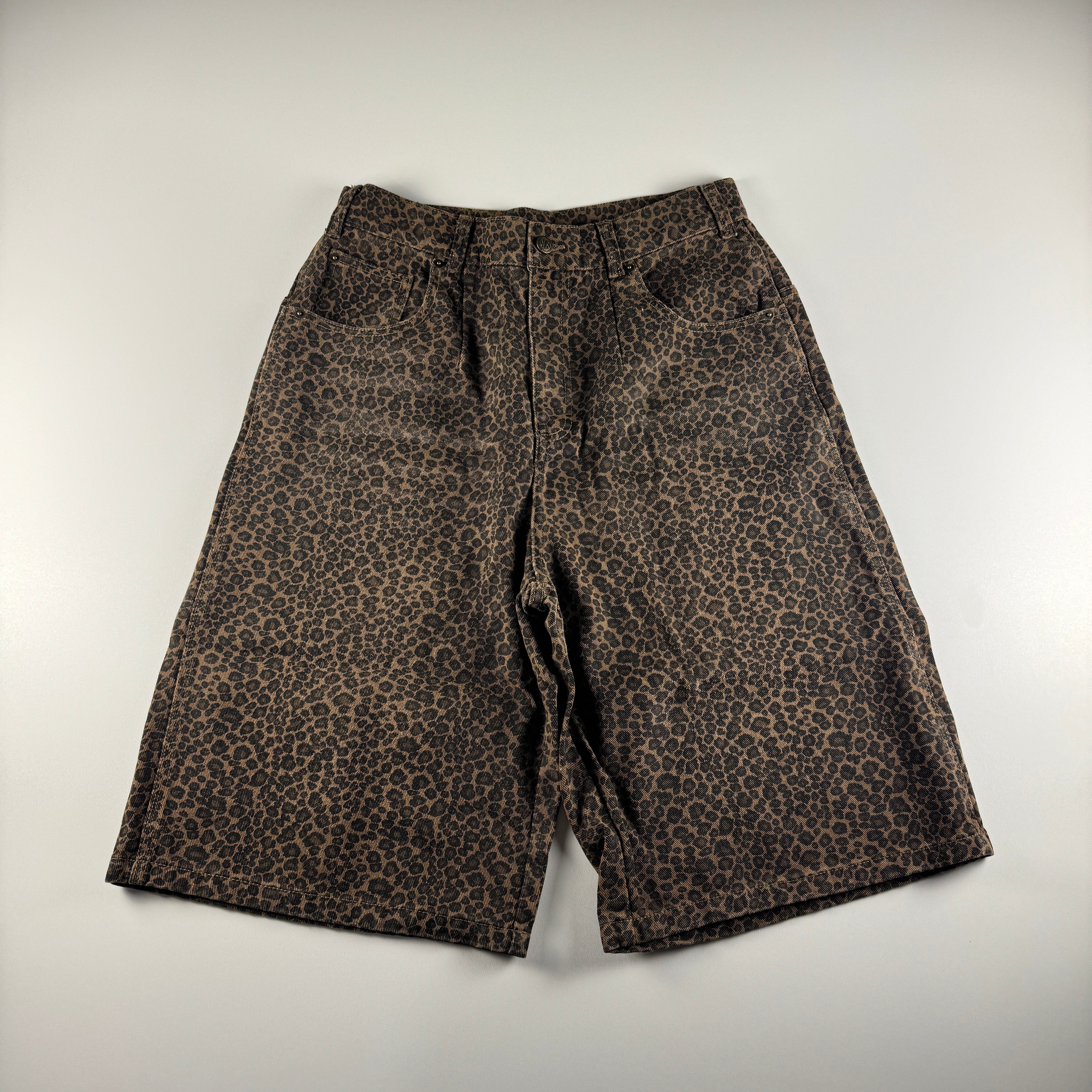 Younger Song Leopard Baggy Short (M)