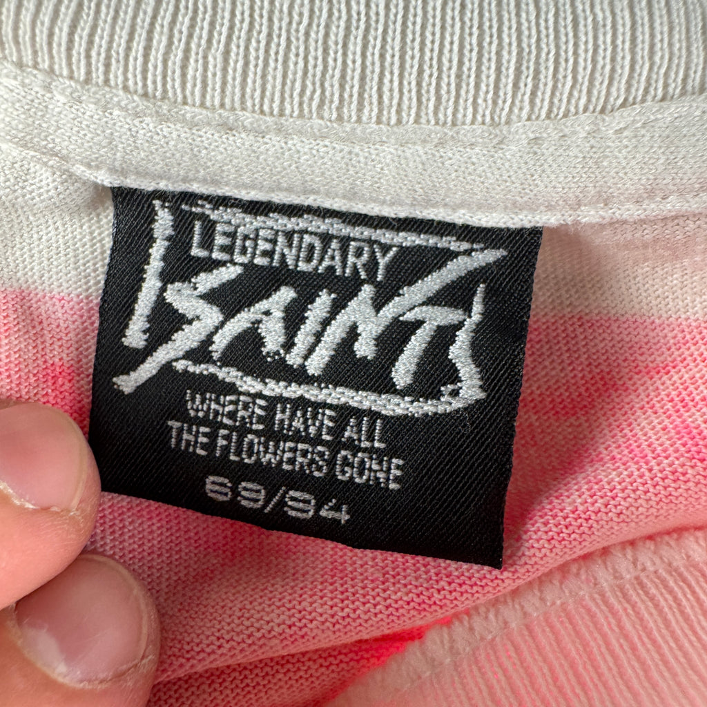 Saint Michael x BAPE Mad Face Pink Tee (M)