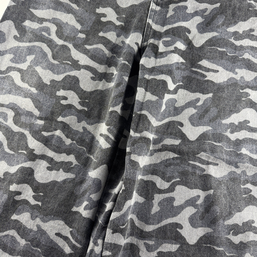9090 Blue Camo Balloon Baggy Pants (L)