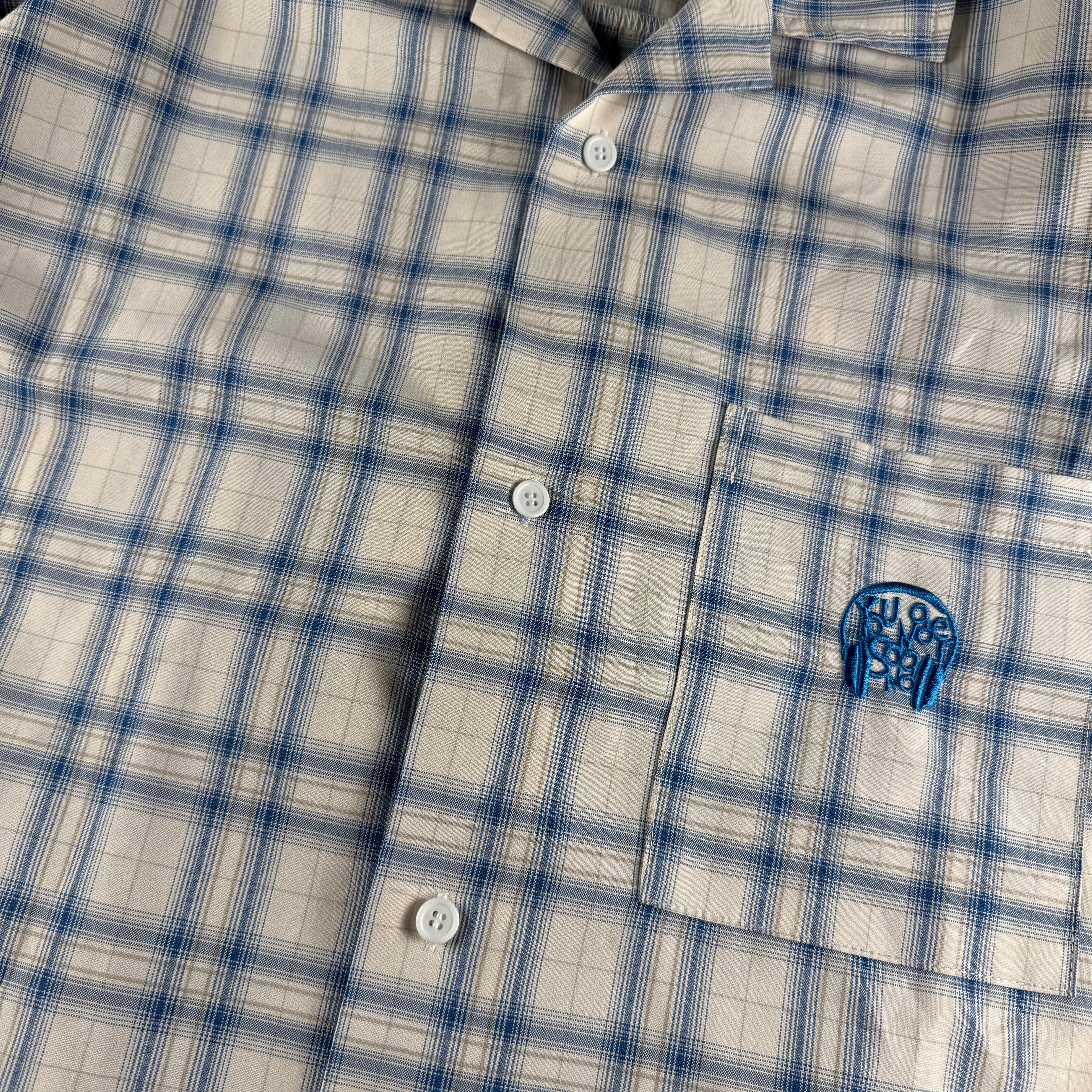 Younger Song Plaid S/S Shirt (L)