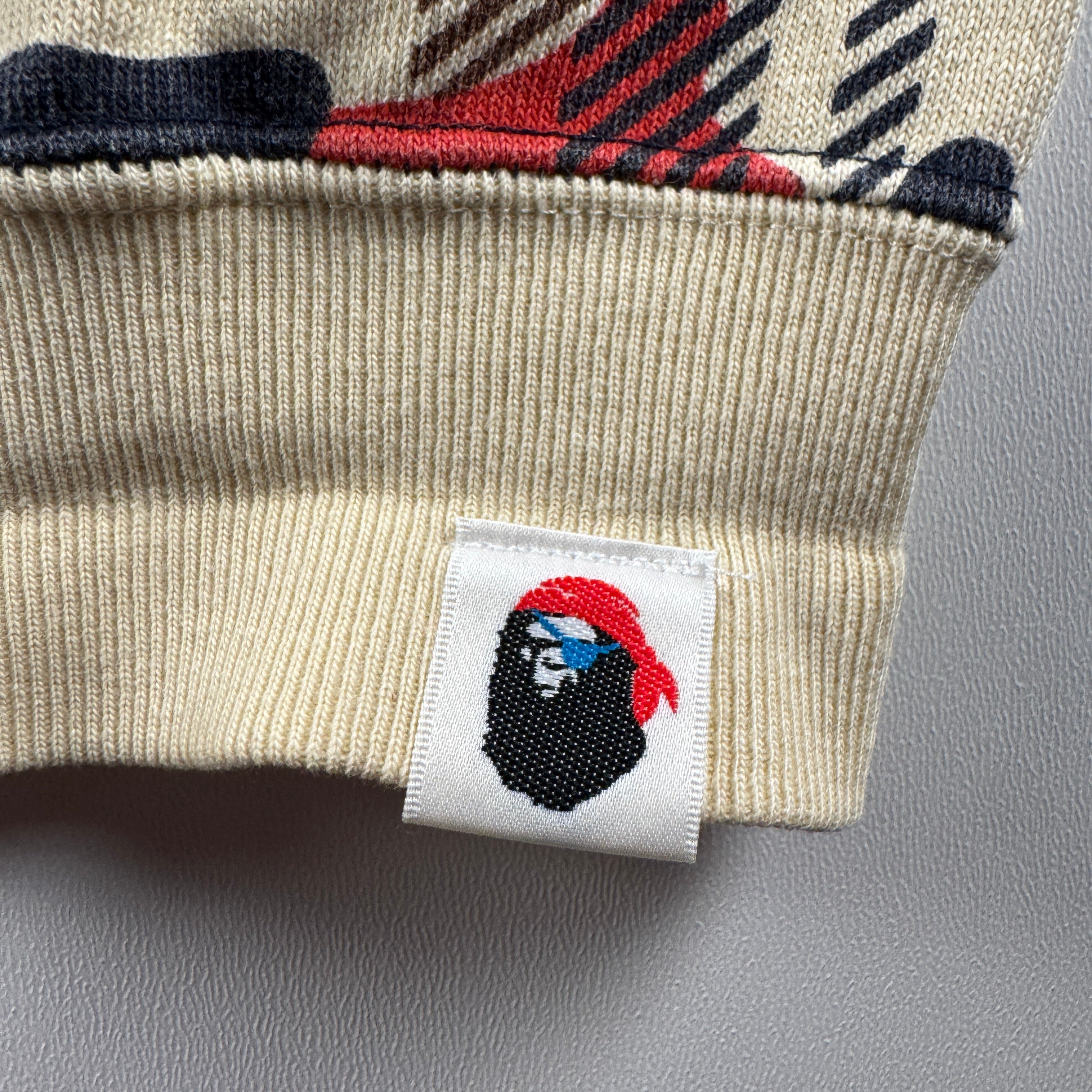 BAPE Pirate Camo Plaid Hoodie (L)