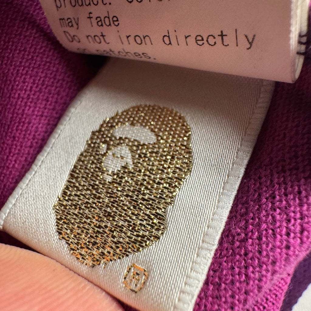 BAPE Purple Camo Polo (M)