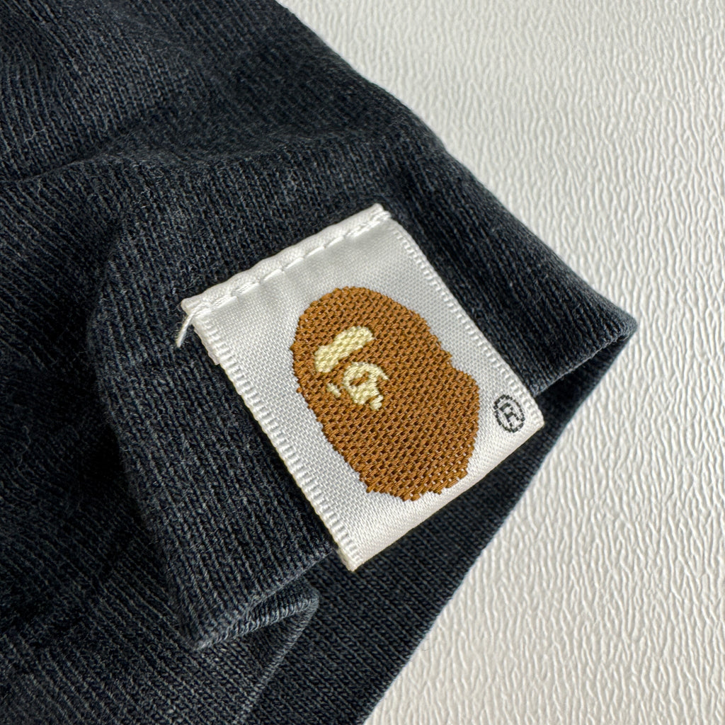 BAPE 2009 Lemon Baby Milo Black Tee (S)