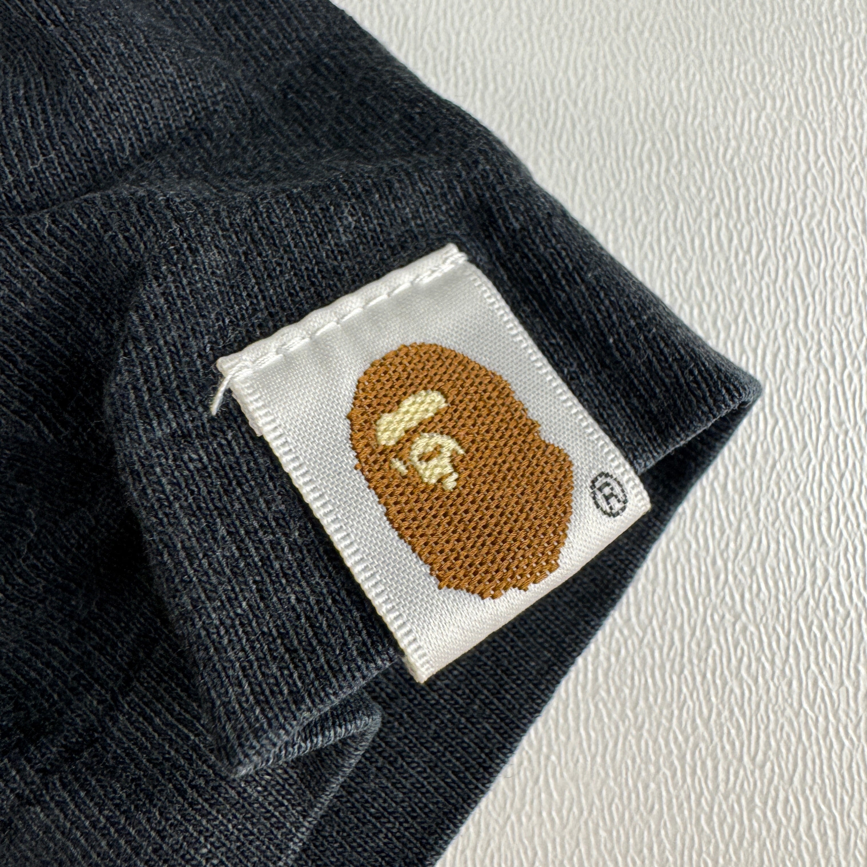 BAPE 2009 Lemon Baby Milo Black Tee (S)