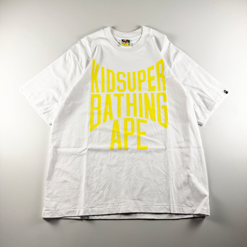 BAPE x Kidsuper Event Limited White Tee (S)