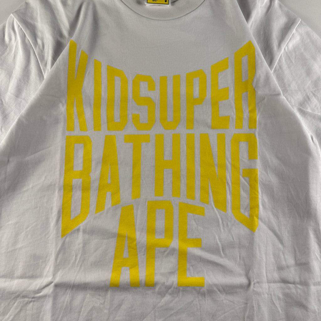 BAPE x Kidsuper Event Limited White Tee (S)