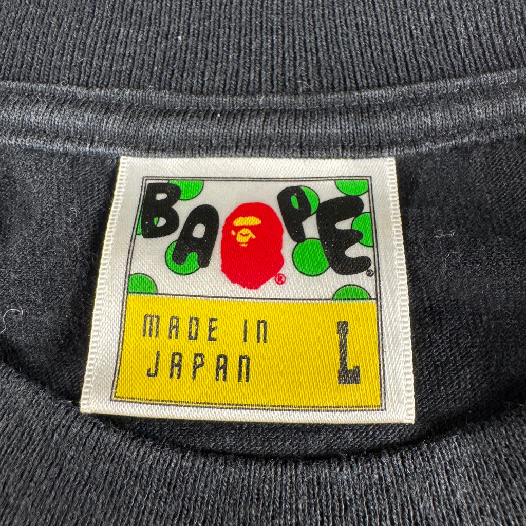 BAPE x Lesjee Big Fun Black Tee (L)