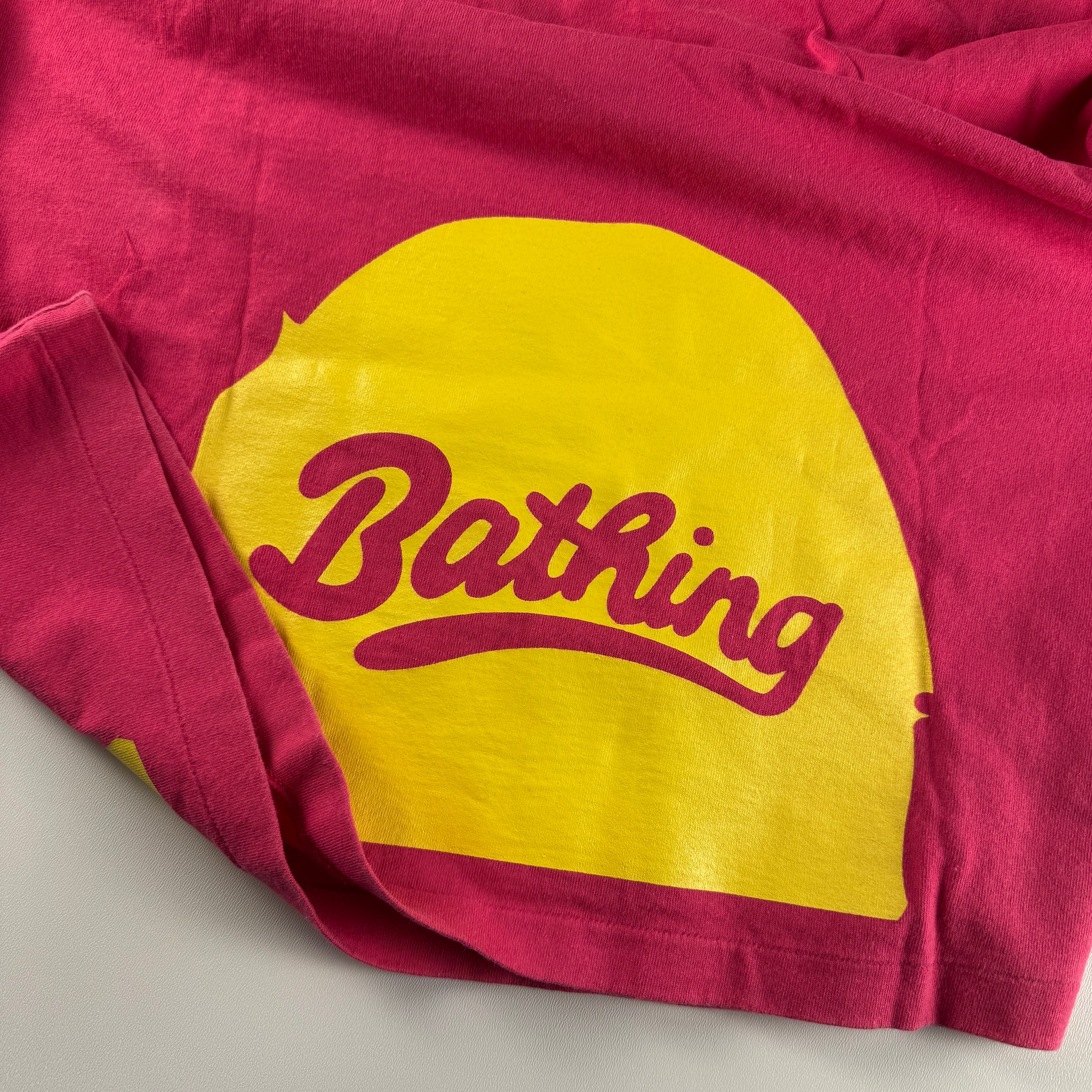 BAPE Big Head Star Pink Tee (L)