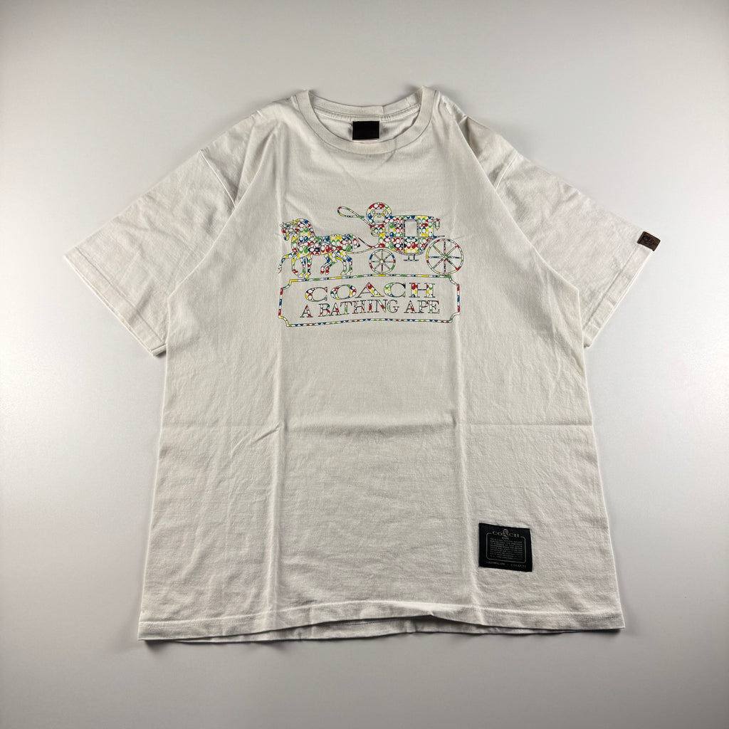 BAPE x Coach White Tee (L)