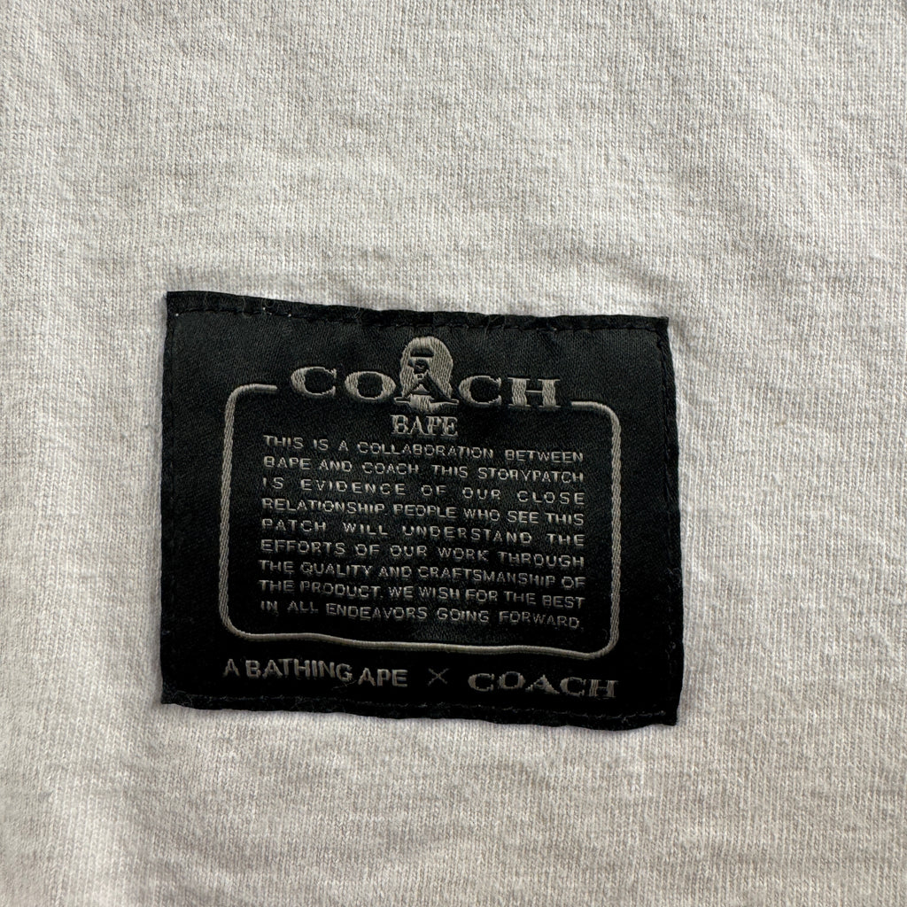BAPE x Coach White Tee (L)