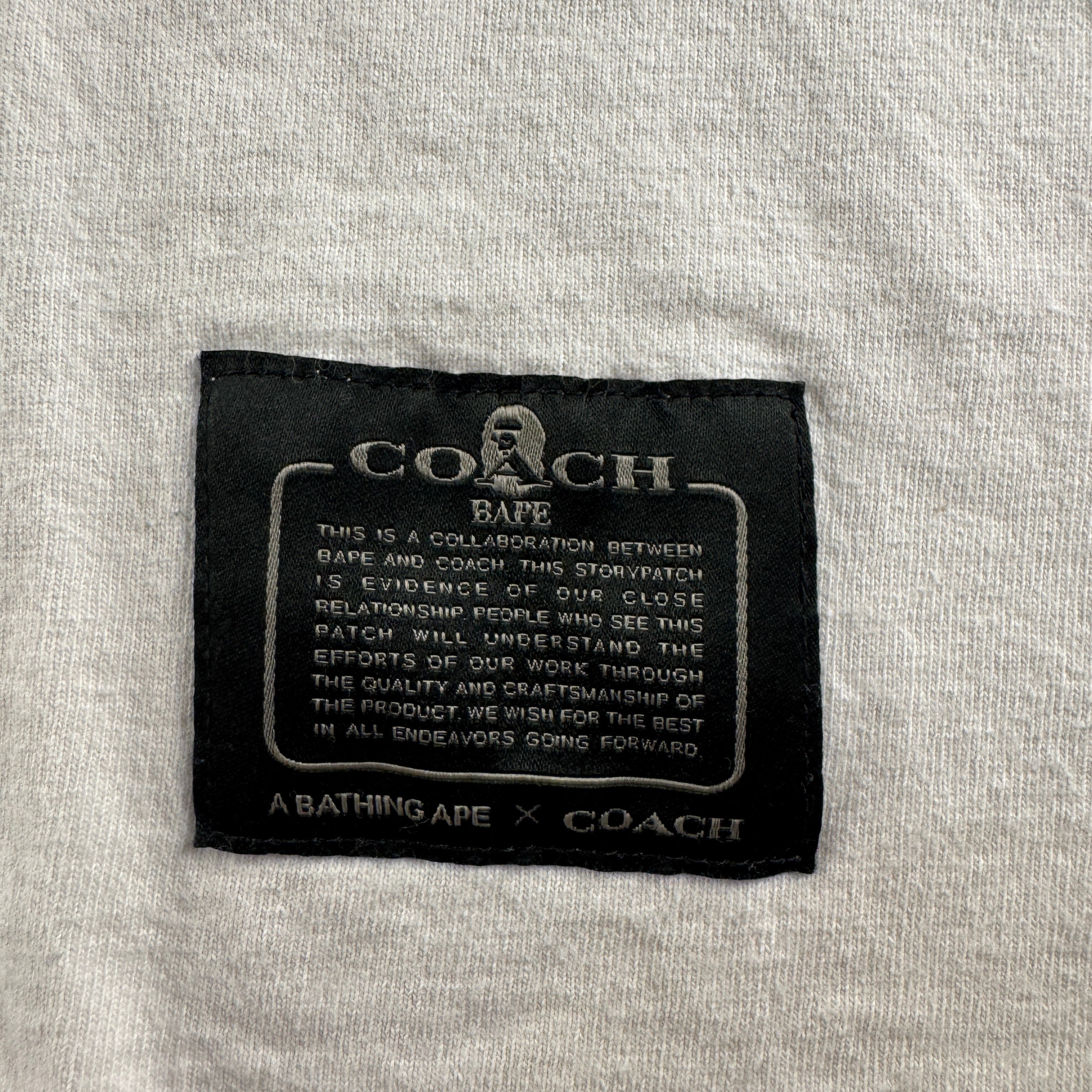 BAPE x Coach White Tee (L)