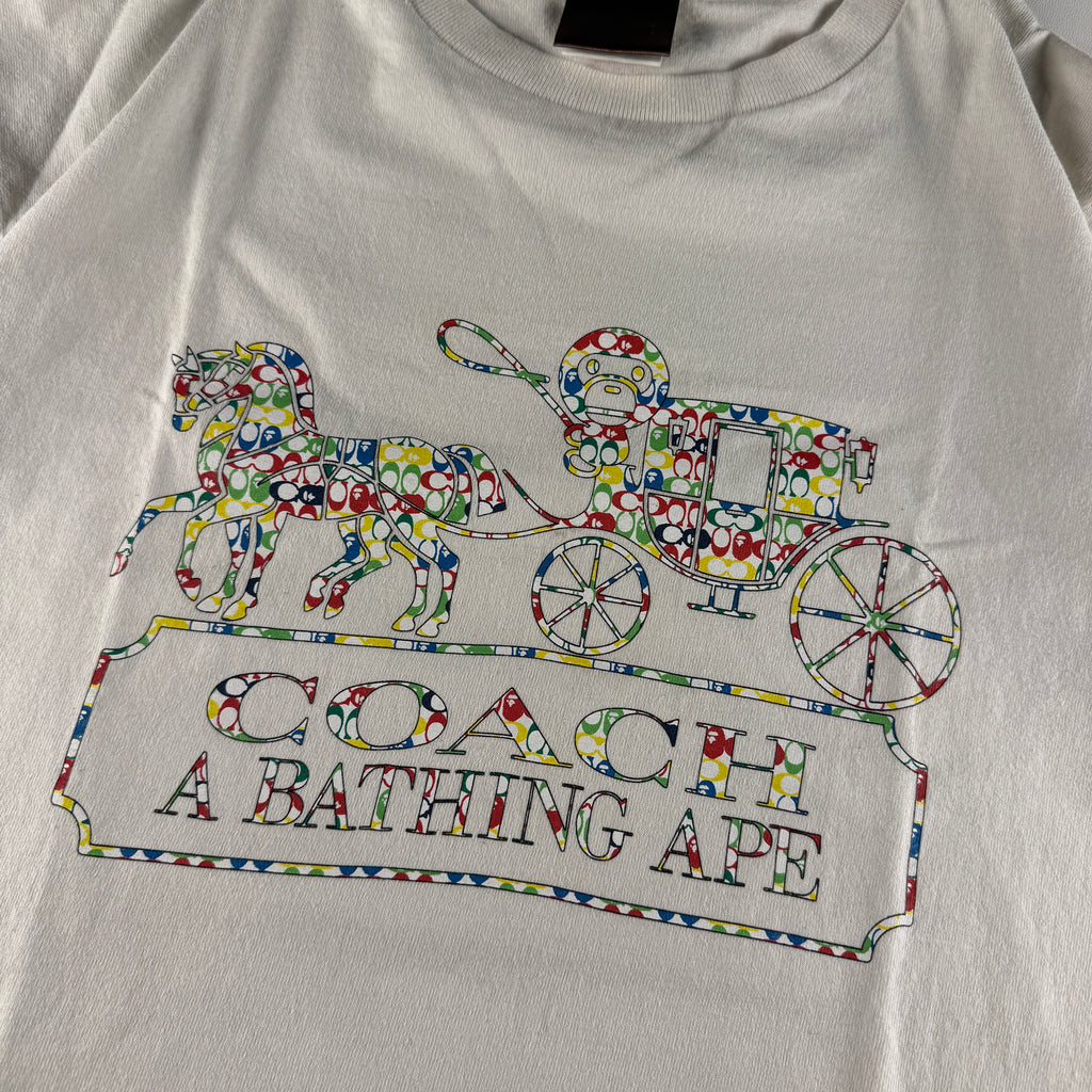 BAPE x Coach White Tee (L)