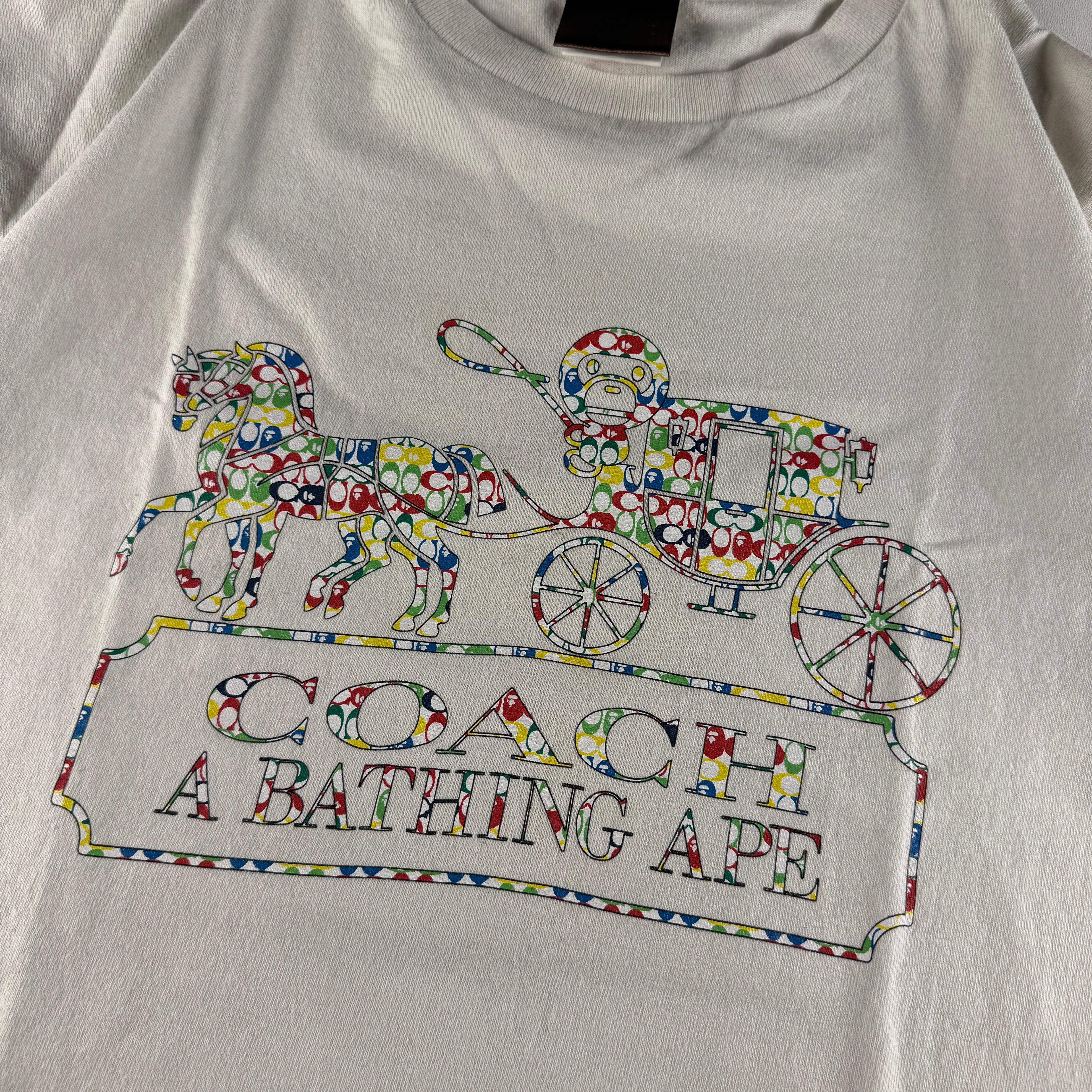 BAPE x Coach White Tee (L)