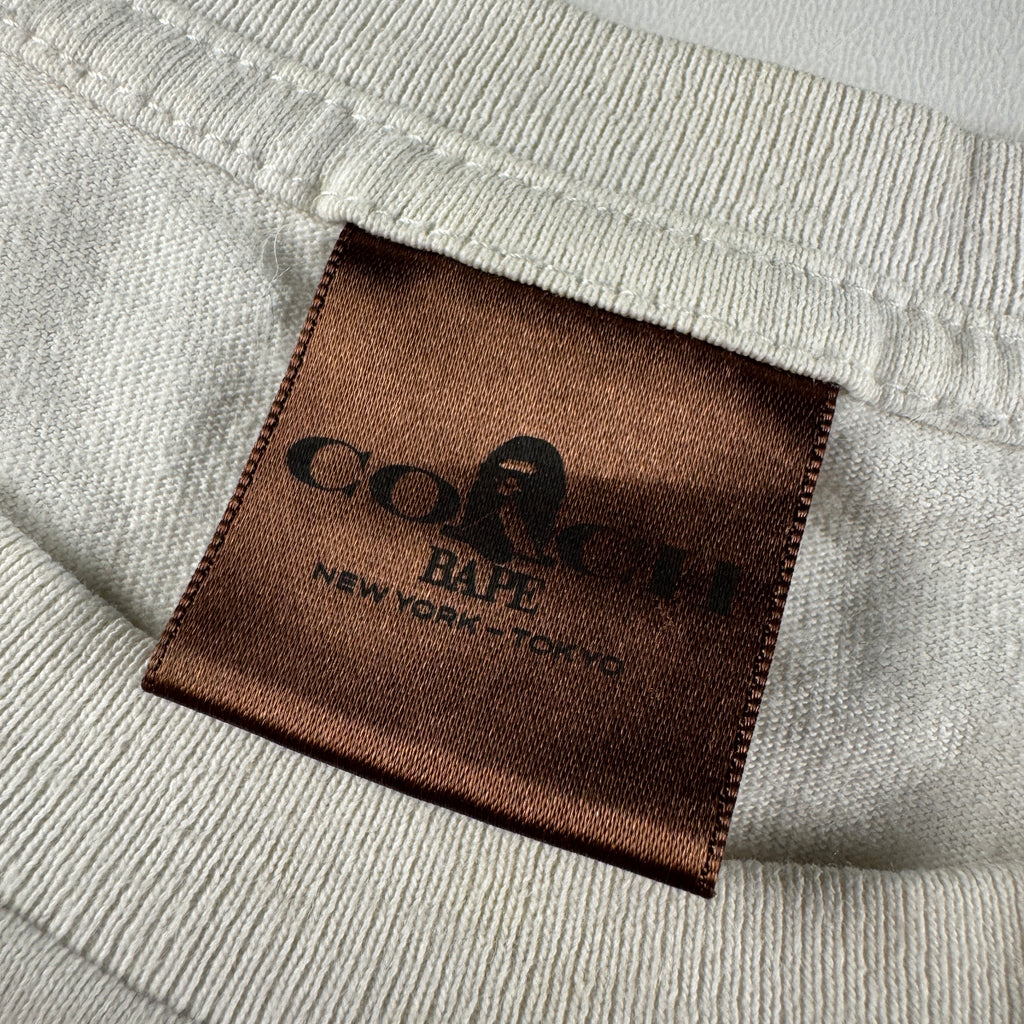 BAPE x Coach White Tee (L)