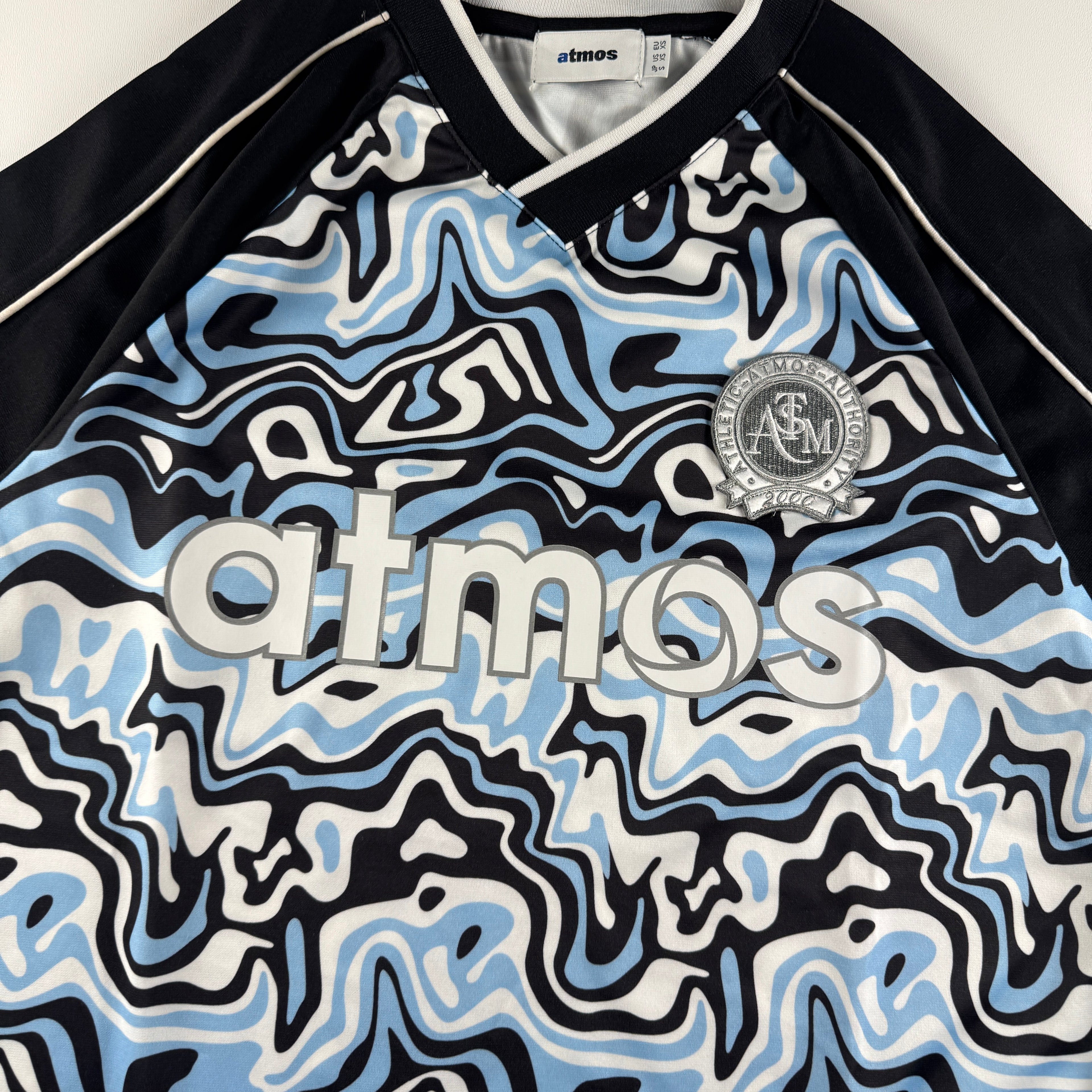 Atmos Blue Camo Football Jersey (XS)